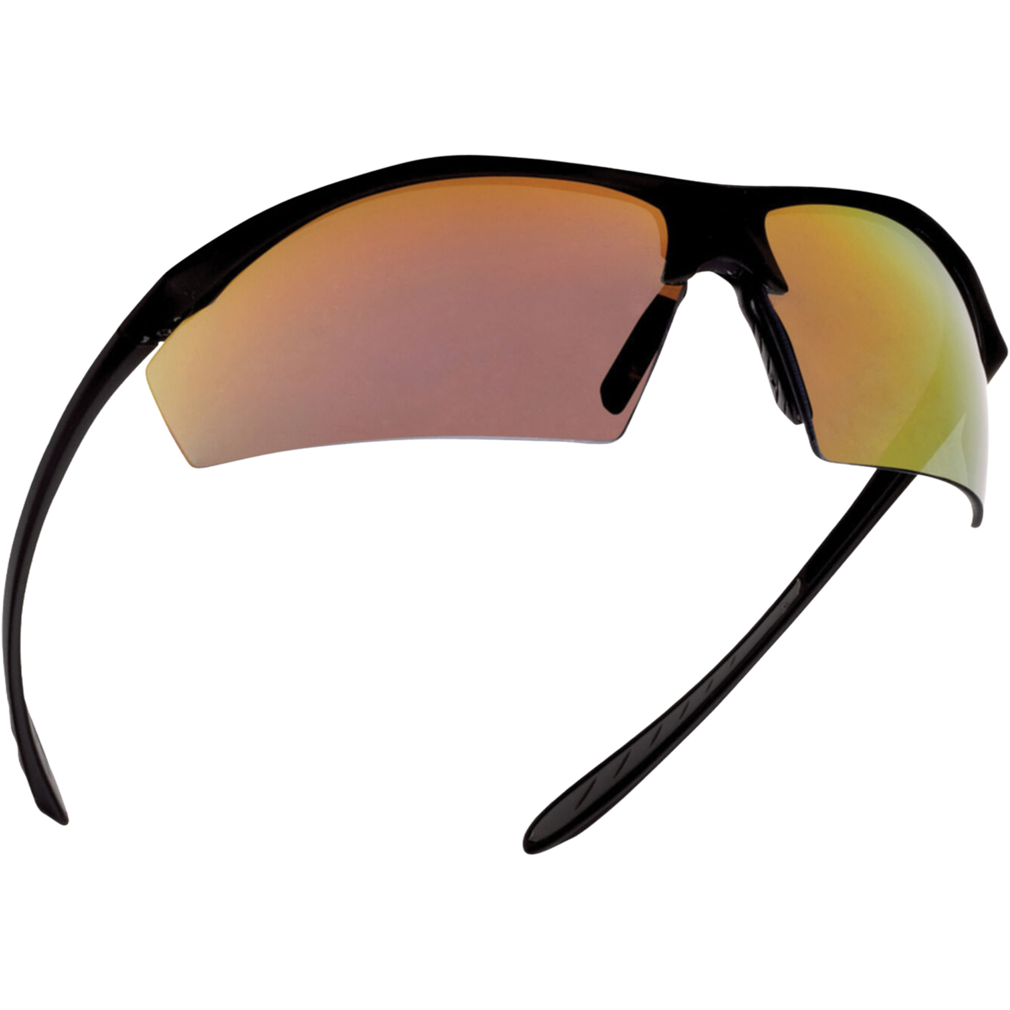 Lunettes de sécurité à protection balistique Sentinel, Lentille Rouge, Antibuée/Anti-égratignures, ANSI Z87+