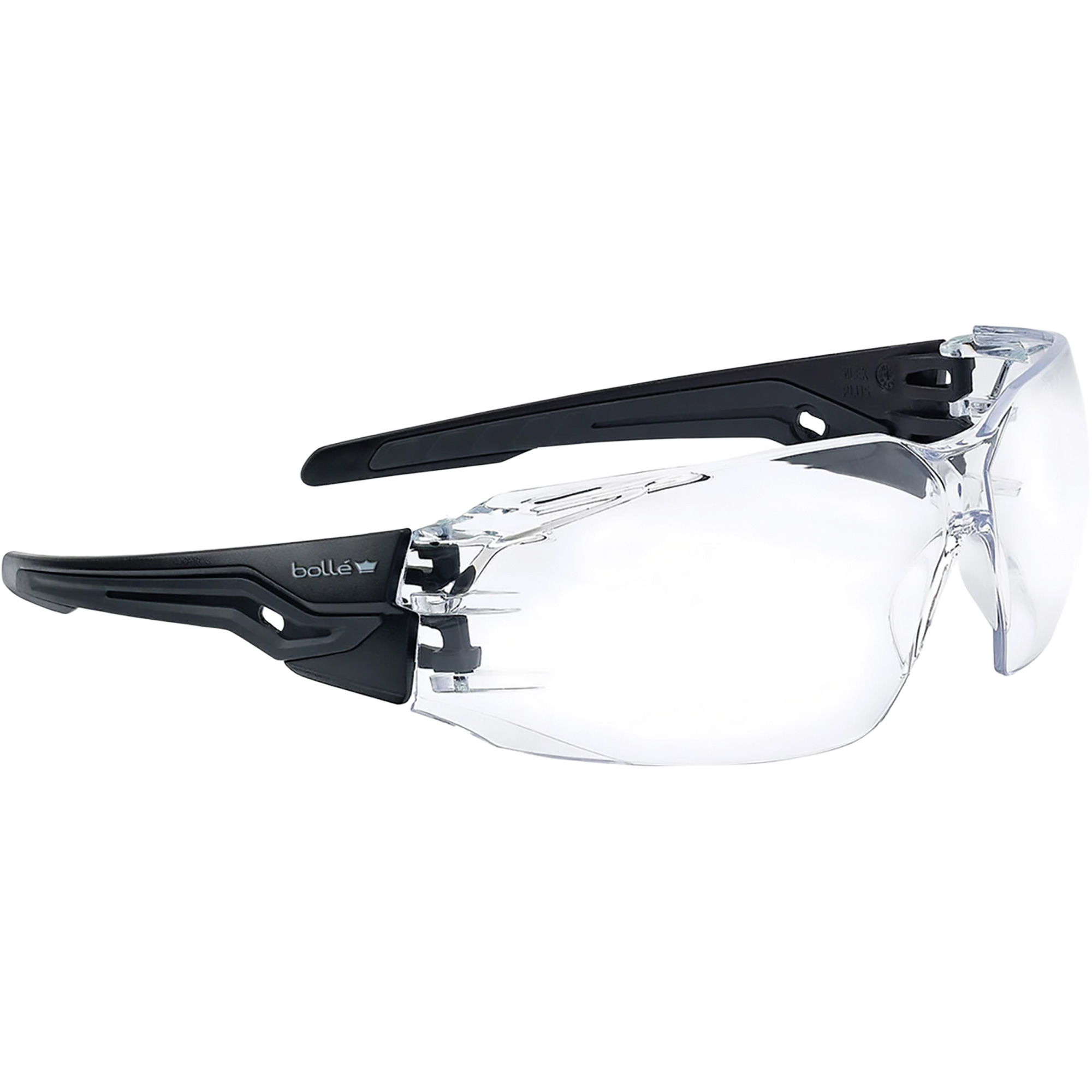 Lunettes de sécurité BSSI Silex+, Lentille Transparent, Antibuée/Anti-égratignures, ANSI Z87+