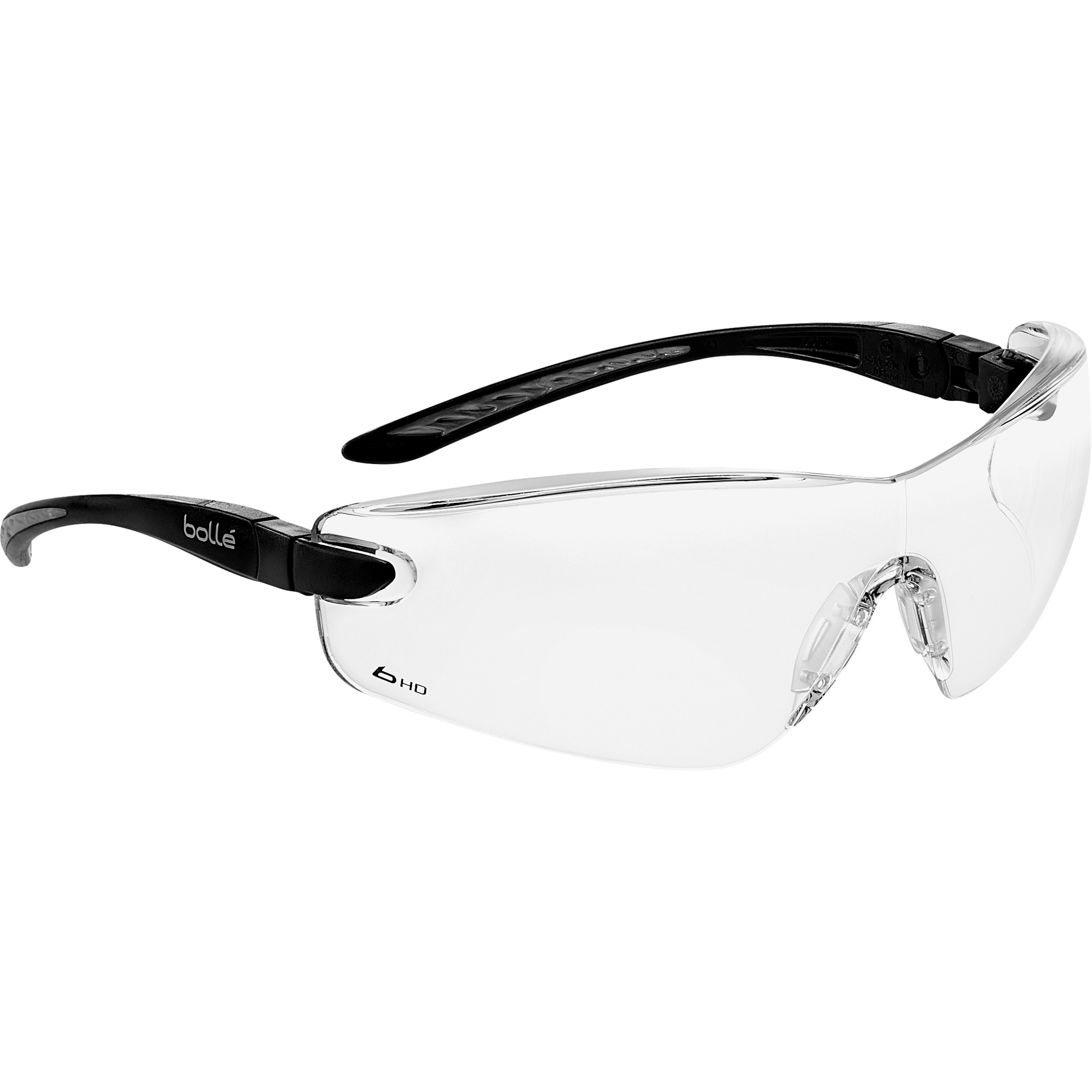 Lunettes de sécurité Cobra HD, Lentille Transparent, Antibuée/Anti-égratignures, Répond ou surpasse la norme CSA Z94.3