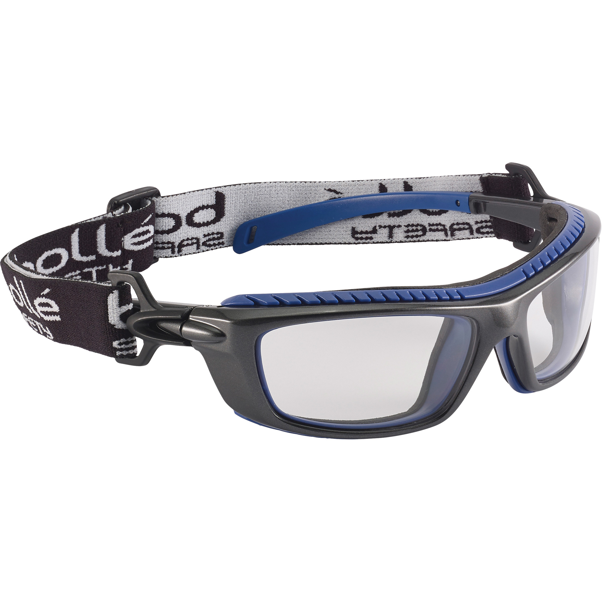 Lunettes de sécurité enveloppantes BAXTER, Lentille Transparent, Antibuée/Anti-égratignures