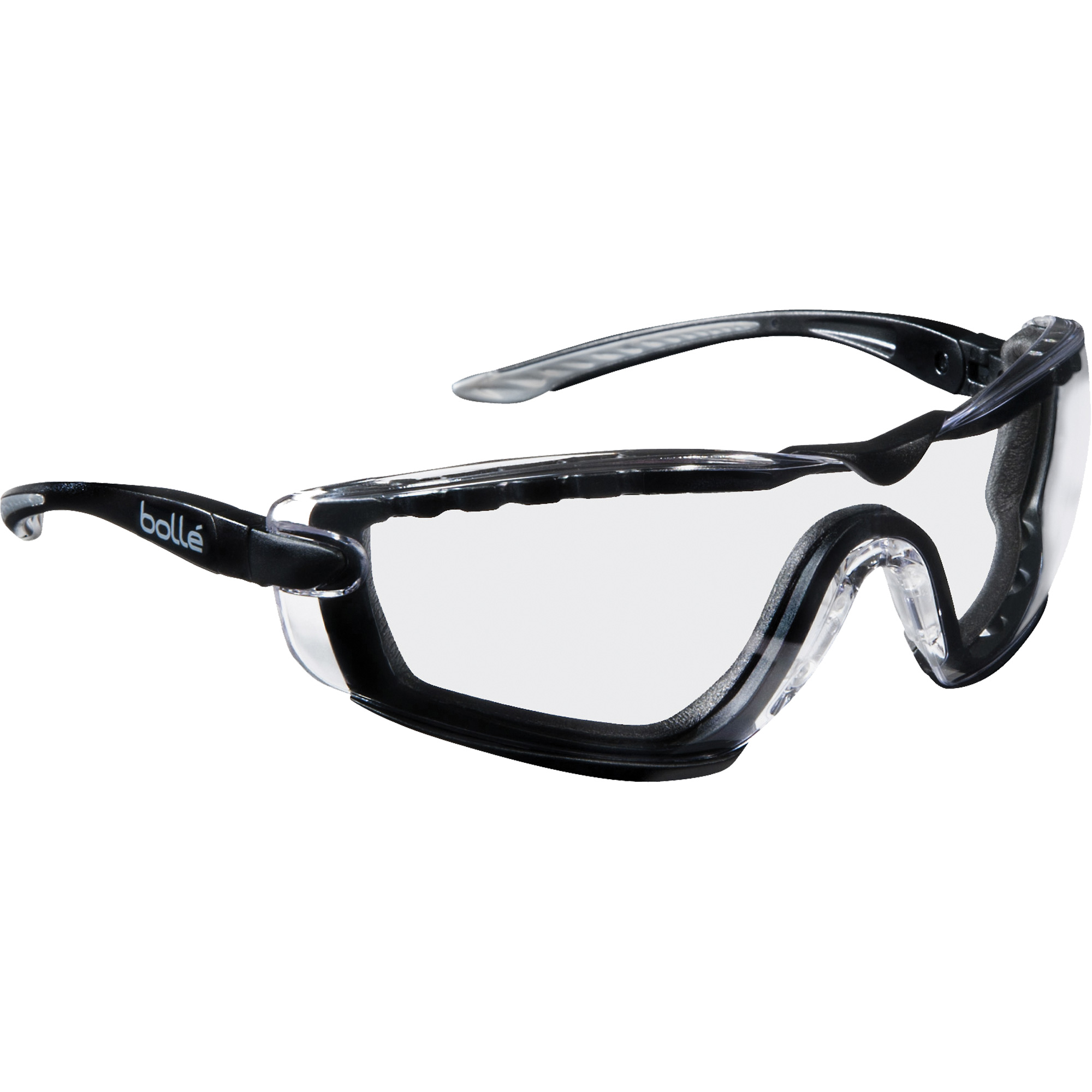 Lunettes de sécurité enveloppantes hybrides Cobra, Lentille Transparent, Antibuée/Anti-égratignures