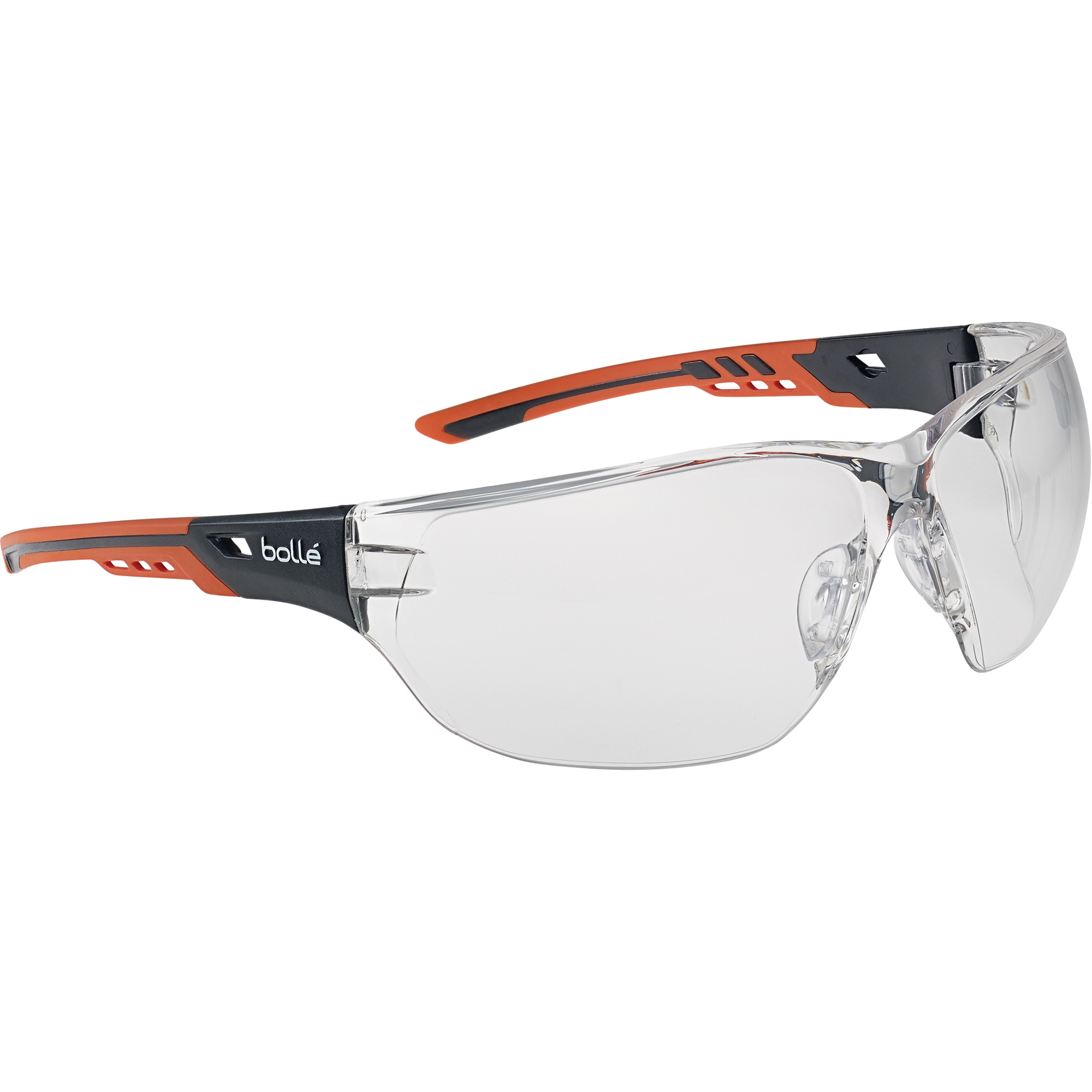 Lunettes de sécurité NESS+ de style sportif, Lentille Transparent, Antibuée/Anti-égratignures, ANSI Z87+