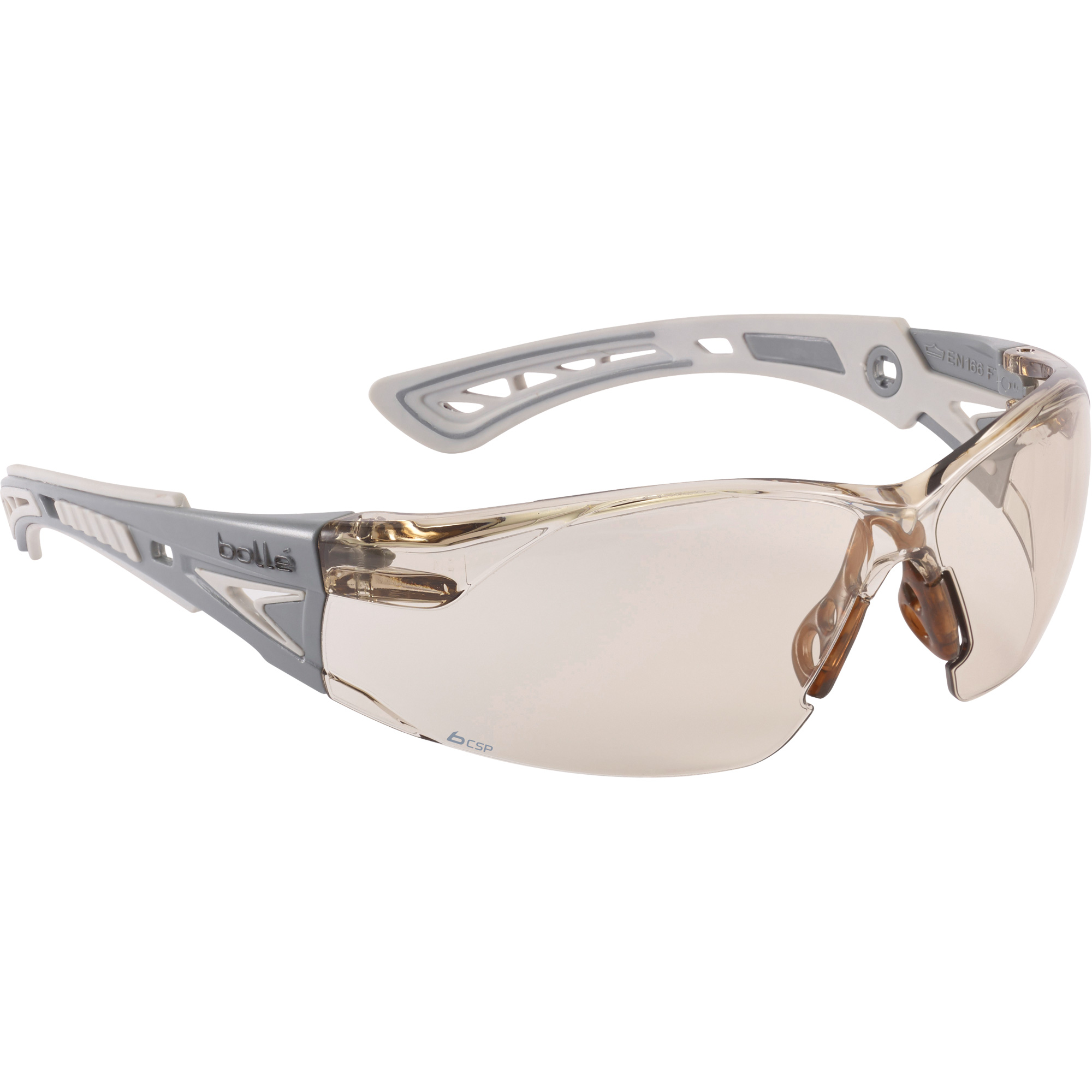 Lunettes de sécurité RUSH+, Lentille Cuivre, Antibuée/Anti-égratignures