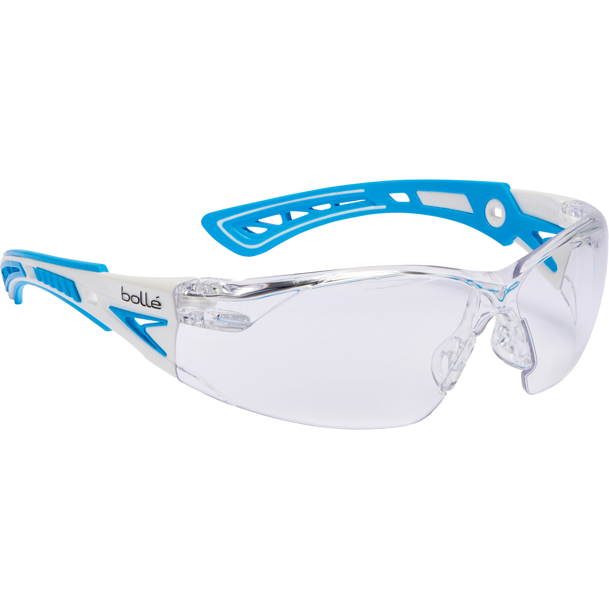 Lunettes de sécurité RUSH+, Lentille Transparent, Antibuée/Anti-égratignures, ANSI Z87+/Répond ou surpasse la norme CSA Z94.3