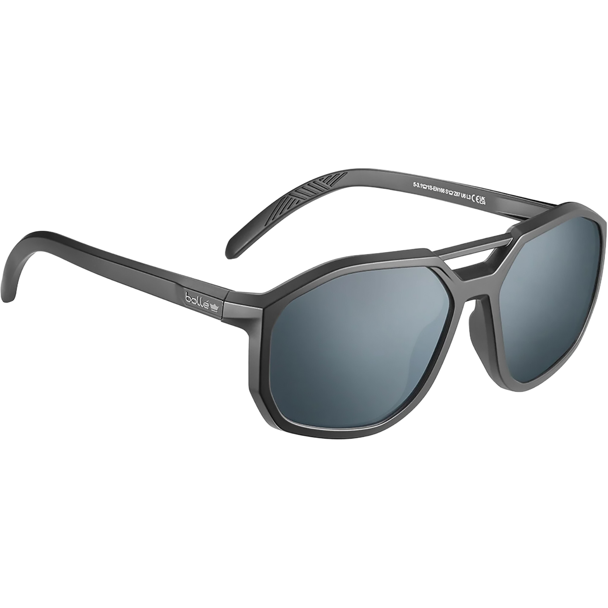 Lunettes de soleil Atlus, Lentille Brun, Antibuée/Antireflet/Anti-égratignures, ANSI Z87+