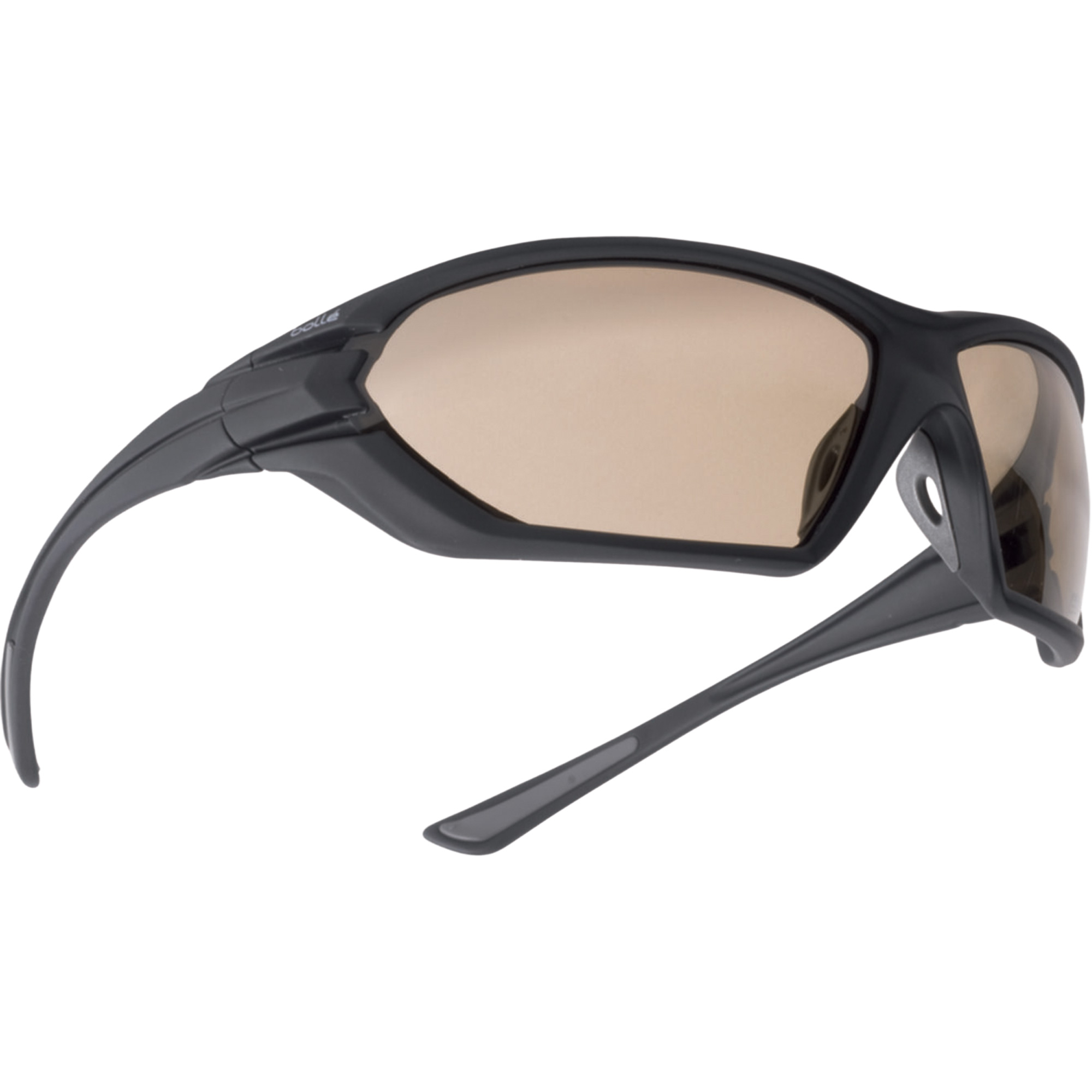 Lunettes de soleil de protection balistique Assault, Lentille Brun, Antibuée/Anti-égratignures, ANSI Z87+
