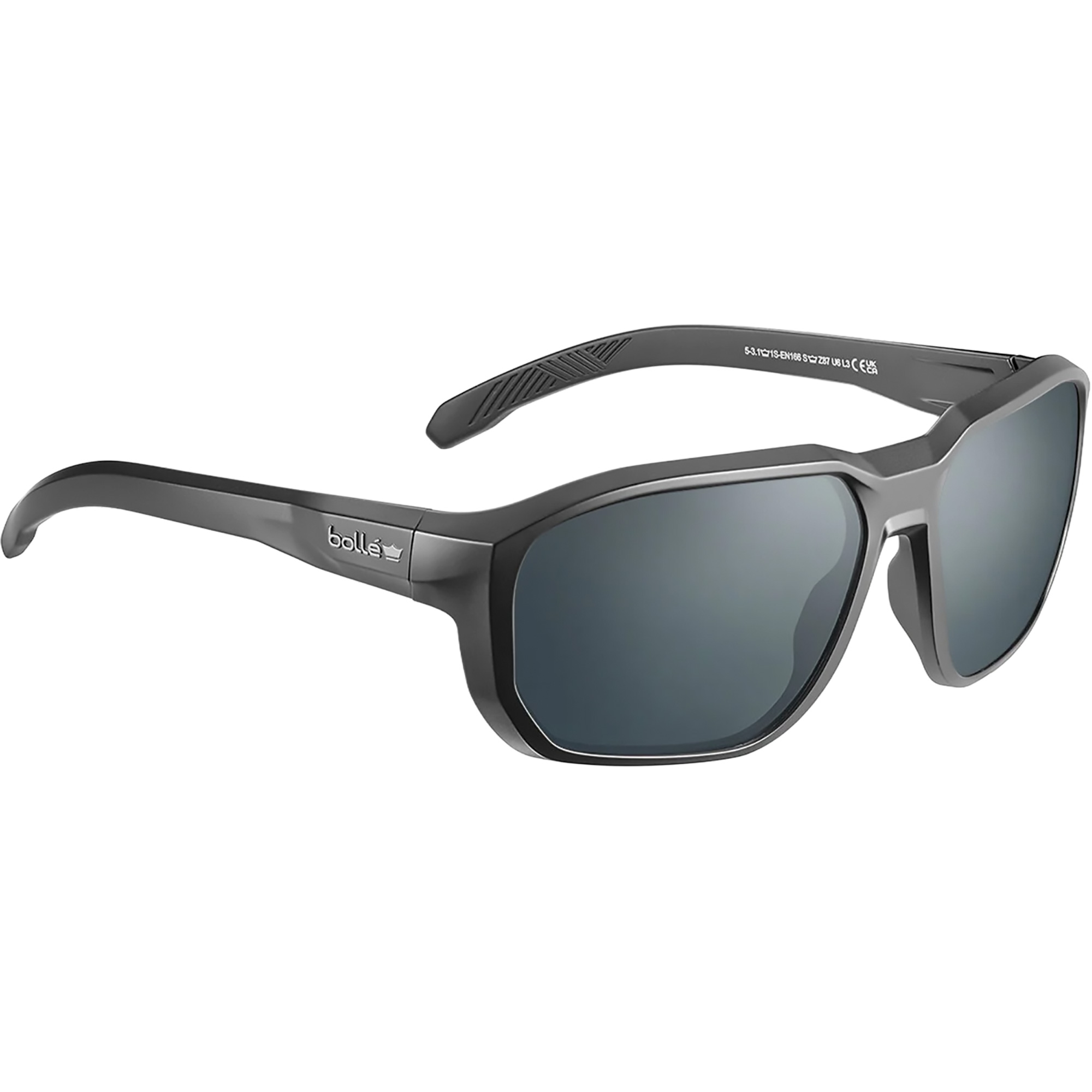 Lunettes de soleil Knox, Lentille Argent, Antibuée/Anti-égratignures/Polarisé, ANSI Z87+