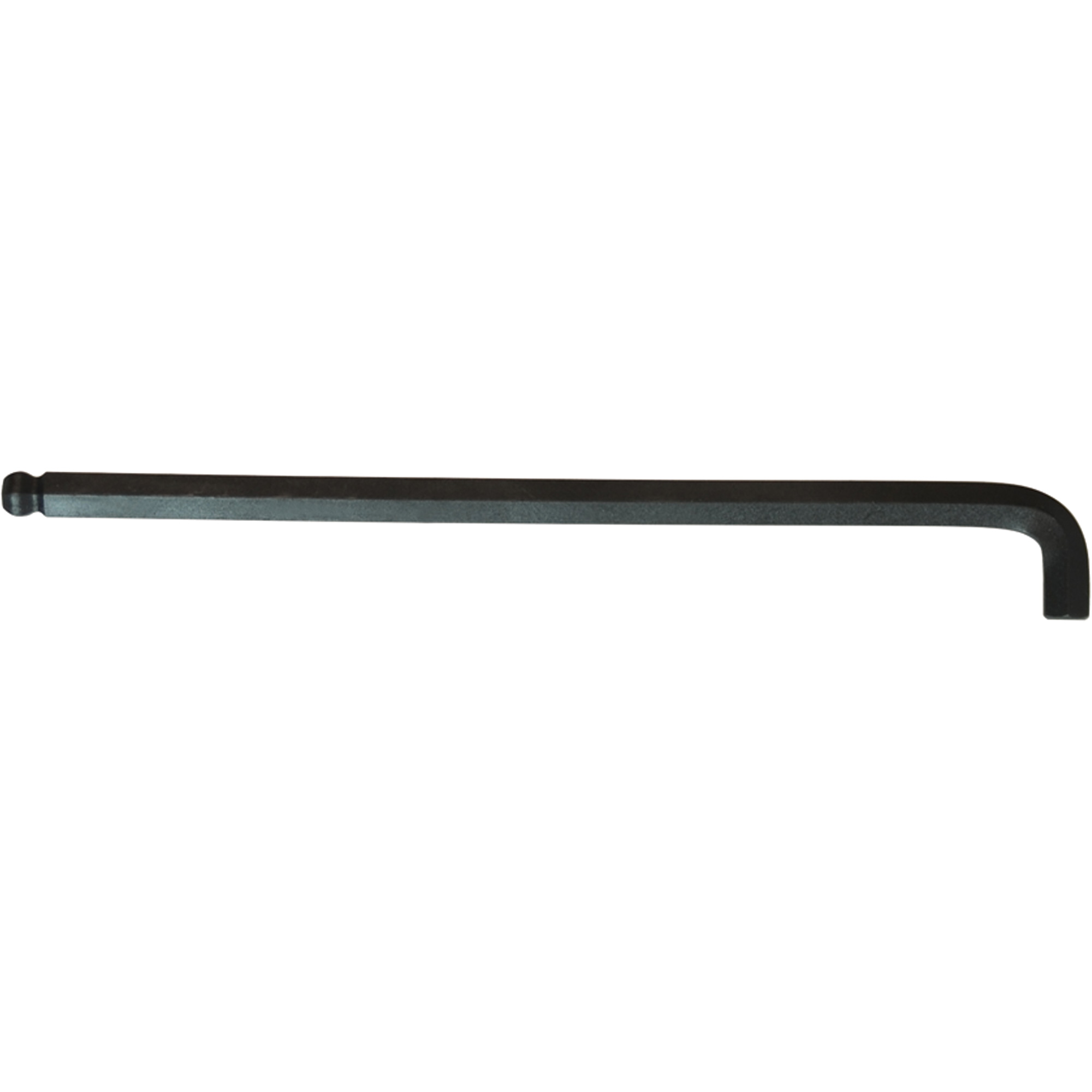 Clé hexagonale à tige longue, embout Sphérique, 5 mm x 119 mm lo, Forme en L
