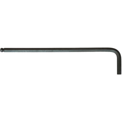 Clé hexagonale, embout Sphérique, 5/8" x 9,8" lo, Forme en L