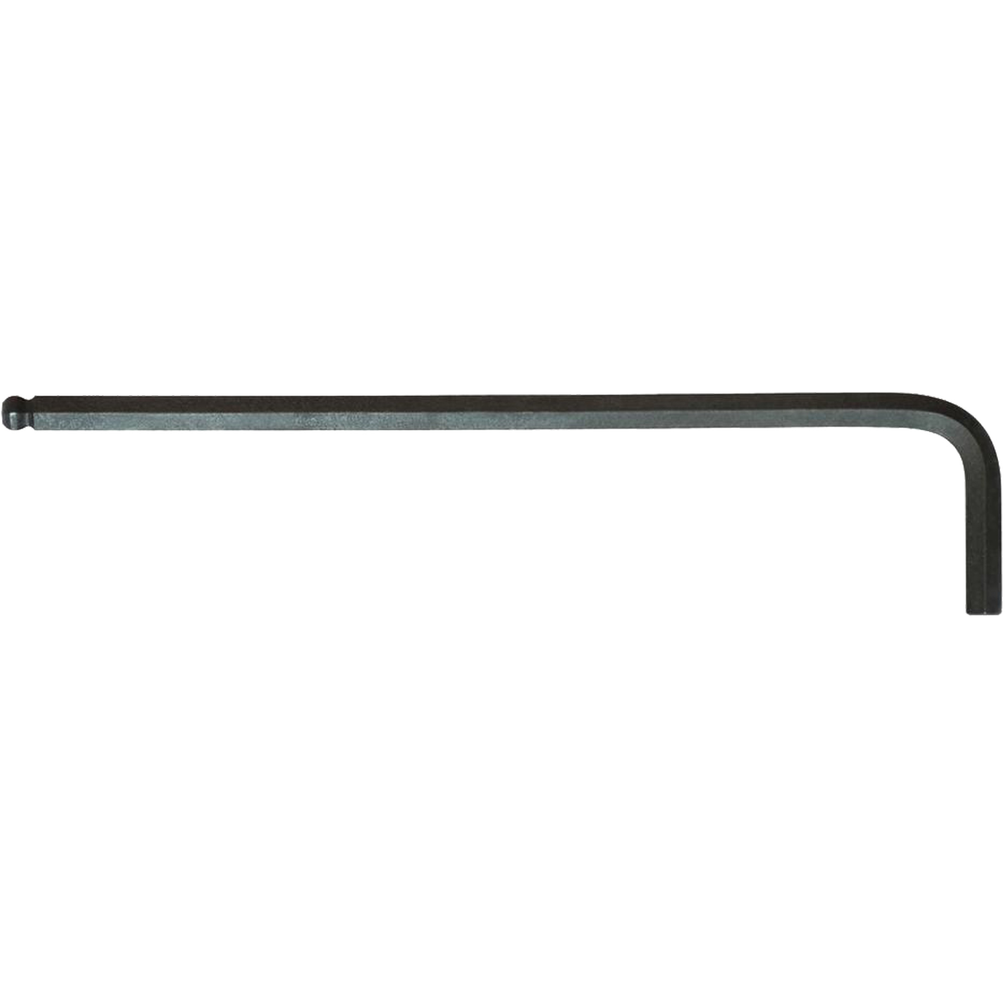 Clé hexagonale, embout Sphérique, 5/8" x 9,8" lo, Forme en L