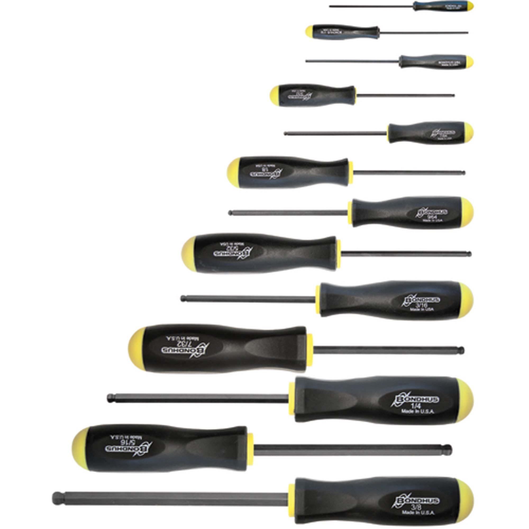 Jeux de tournevis ball driver - SAE, 13 mcx
