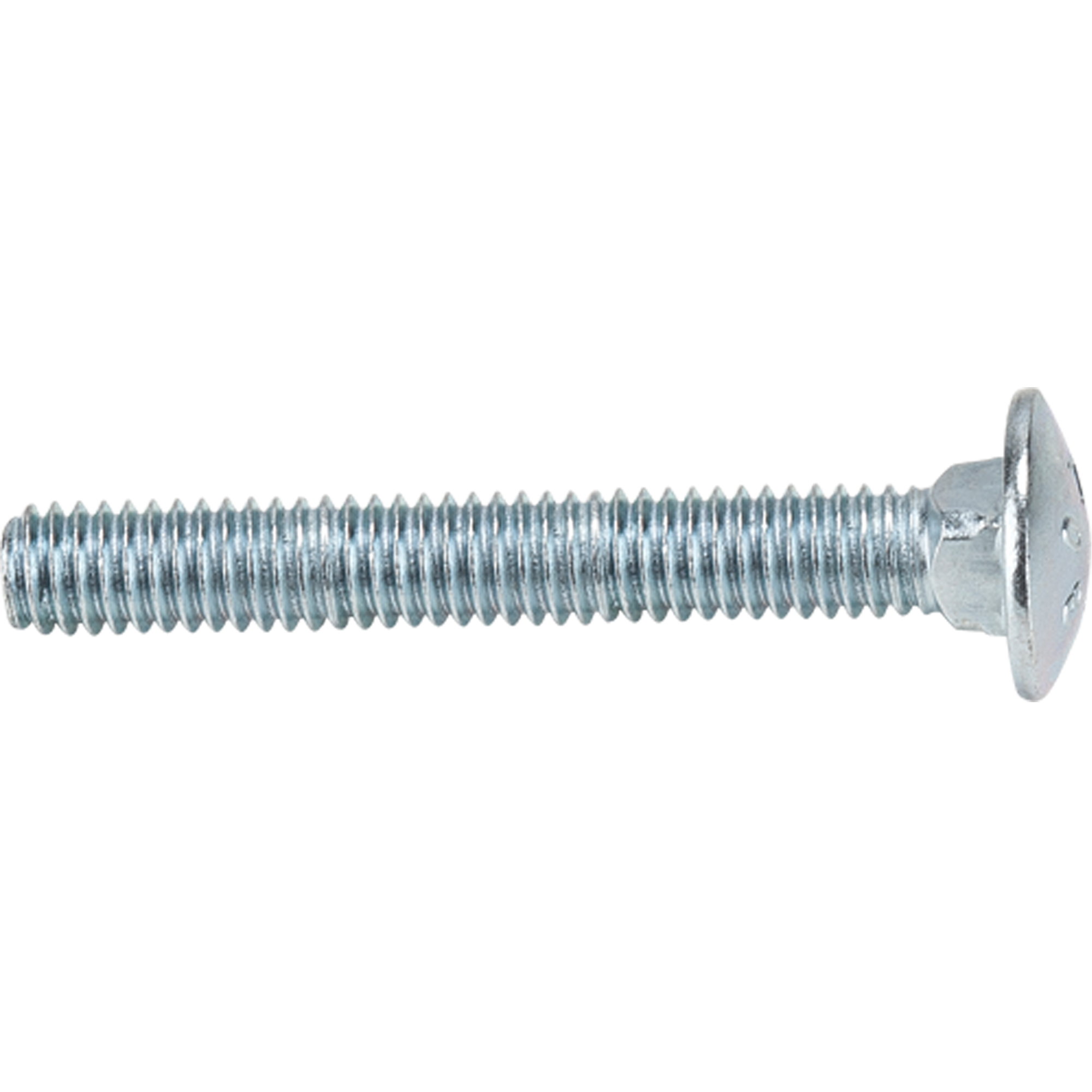 Boulon de carrosserie standard, 5/16" x 3" lo, Zinc Cr+3, Corsé
