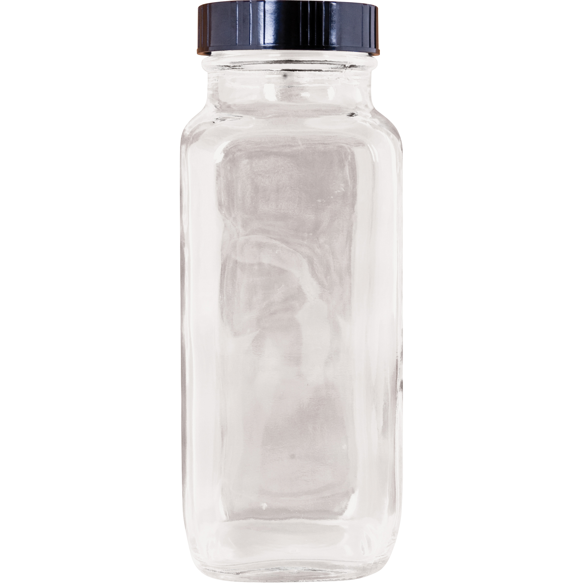Bouteille, Carrée, 8 fl. Oz., Verre
