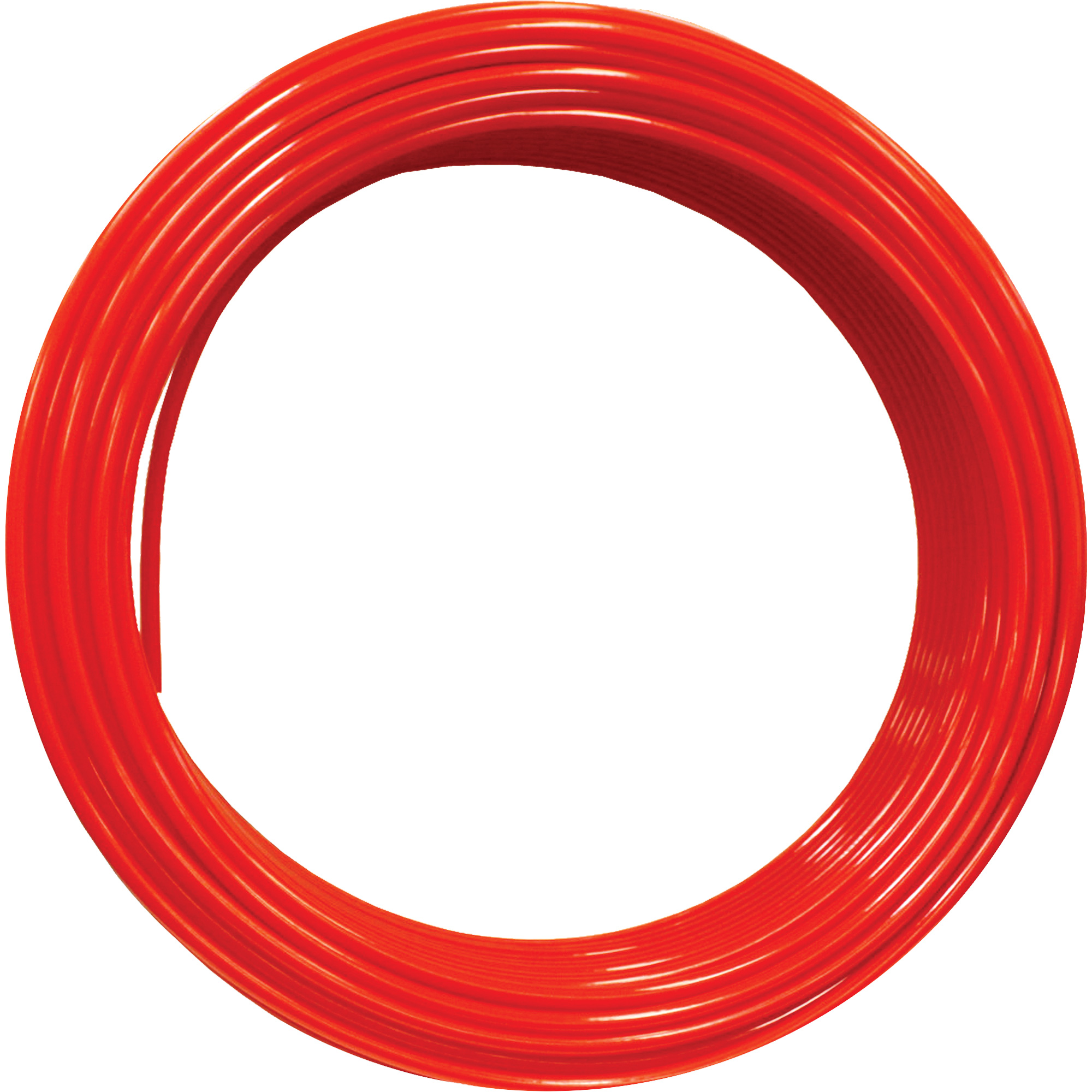 Tube de barrière à l'oxygène en polyéthylène réticulé, Plastique, 100' lo x 0,375" dia.