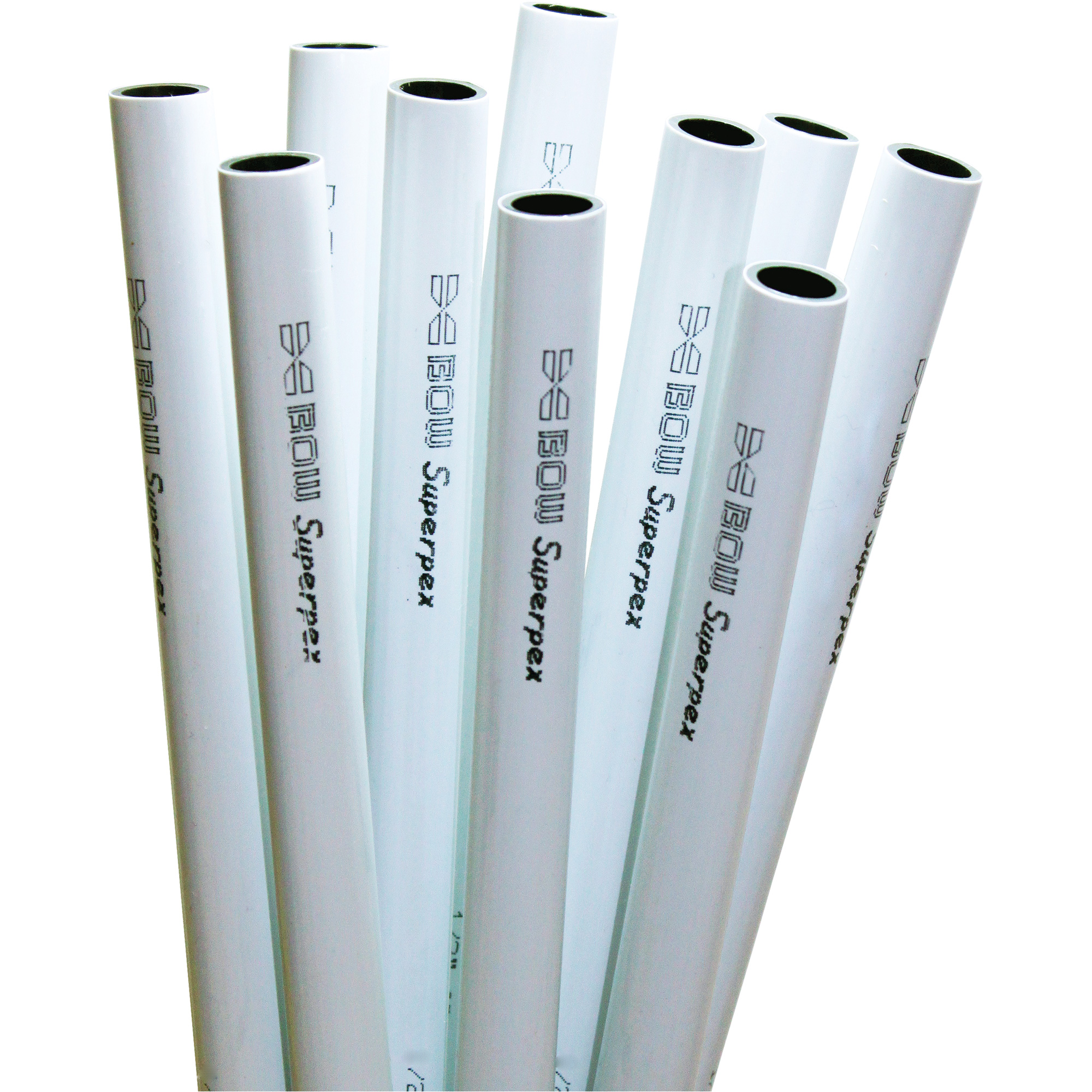 Tuyau pour eau froide/chaude Superpex, Plastique, 12' lo x 0,5" dia.