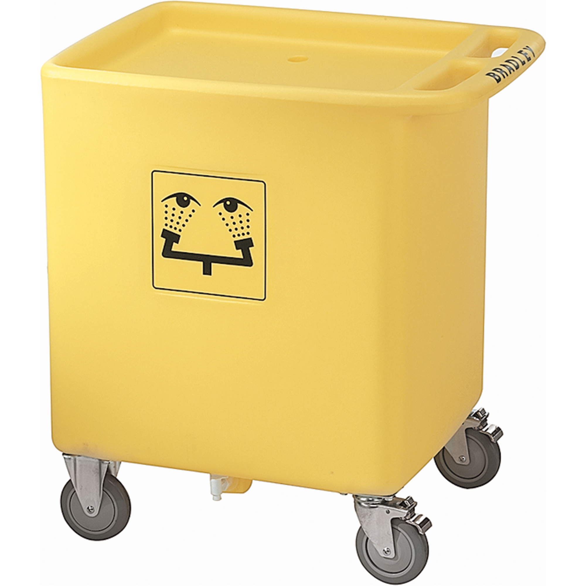 Chariot à déchets pour douche douche oculaire On-SiteMD