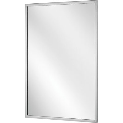 Miroir, À cadre angulaire, 18" la