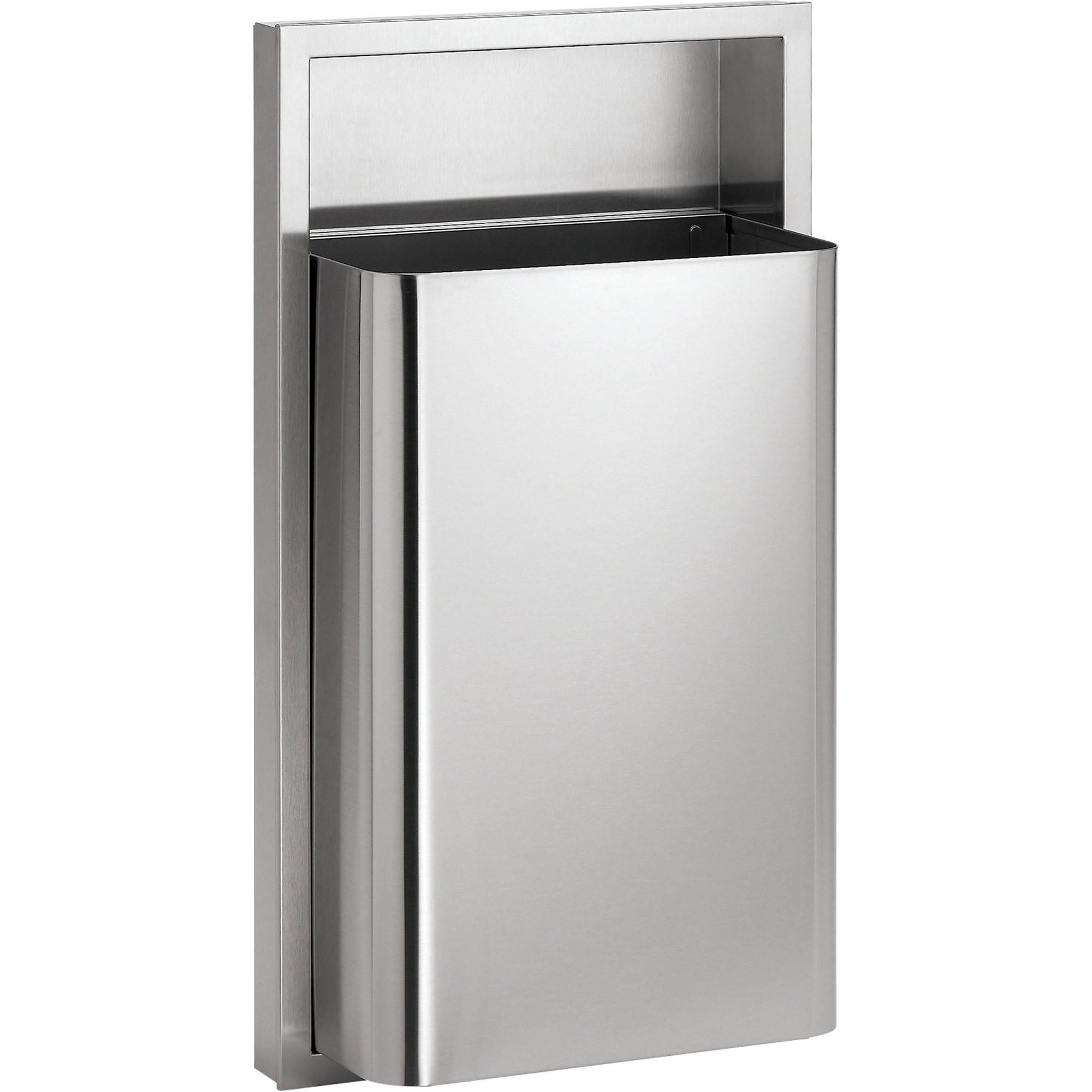 Poubelles, Acier inoxydable, 12 gal. US