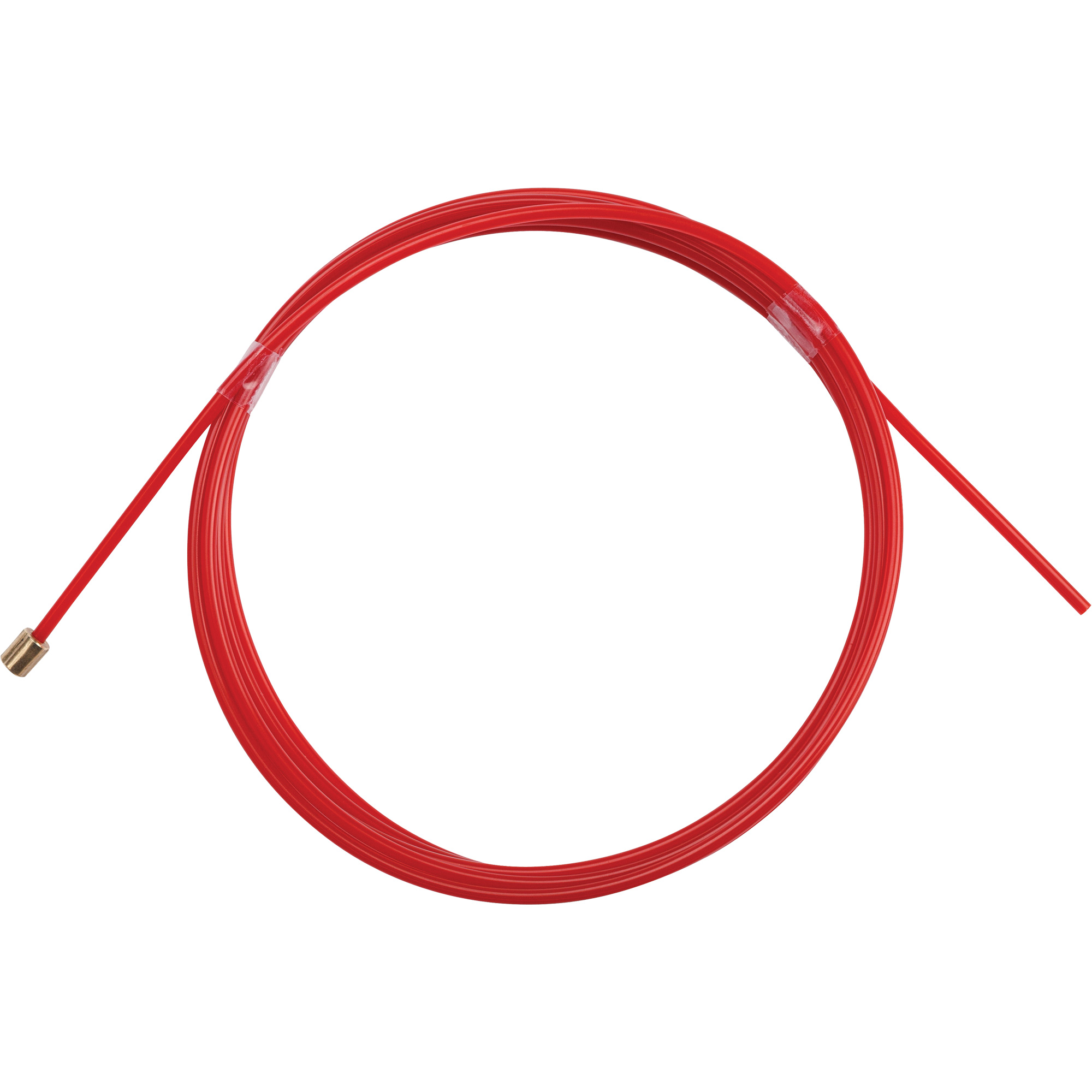 Câble de cadenassage rouge tout usage, Longueur de 8'