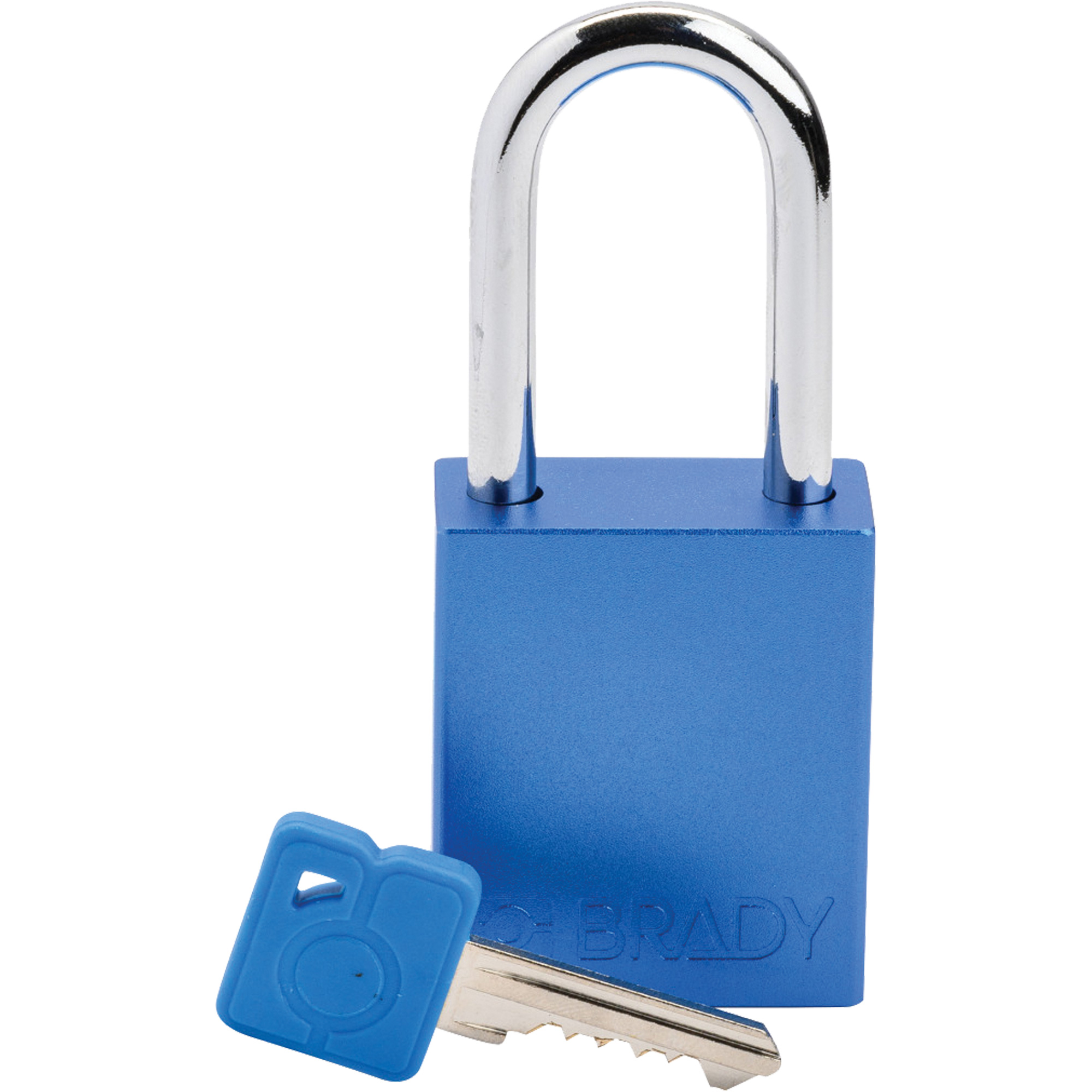Cadenas de sécurité, Cadenas de sécurité, Clés différentes, Aluminium, Largeur de 1-1/2"