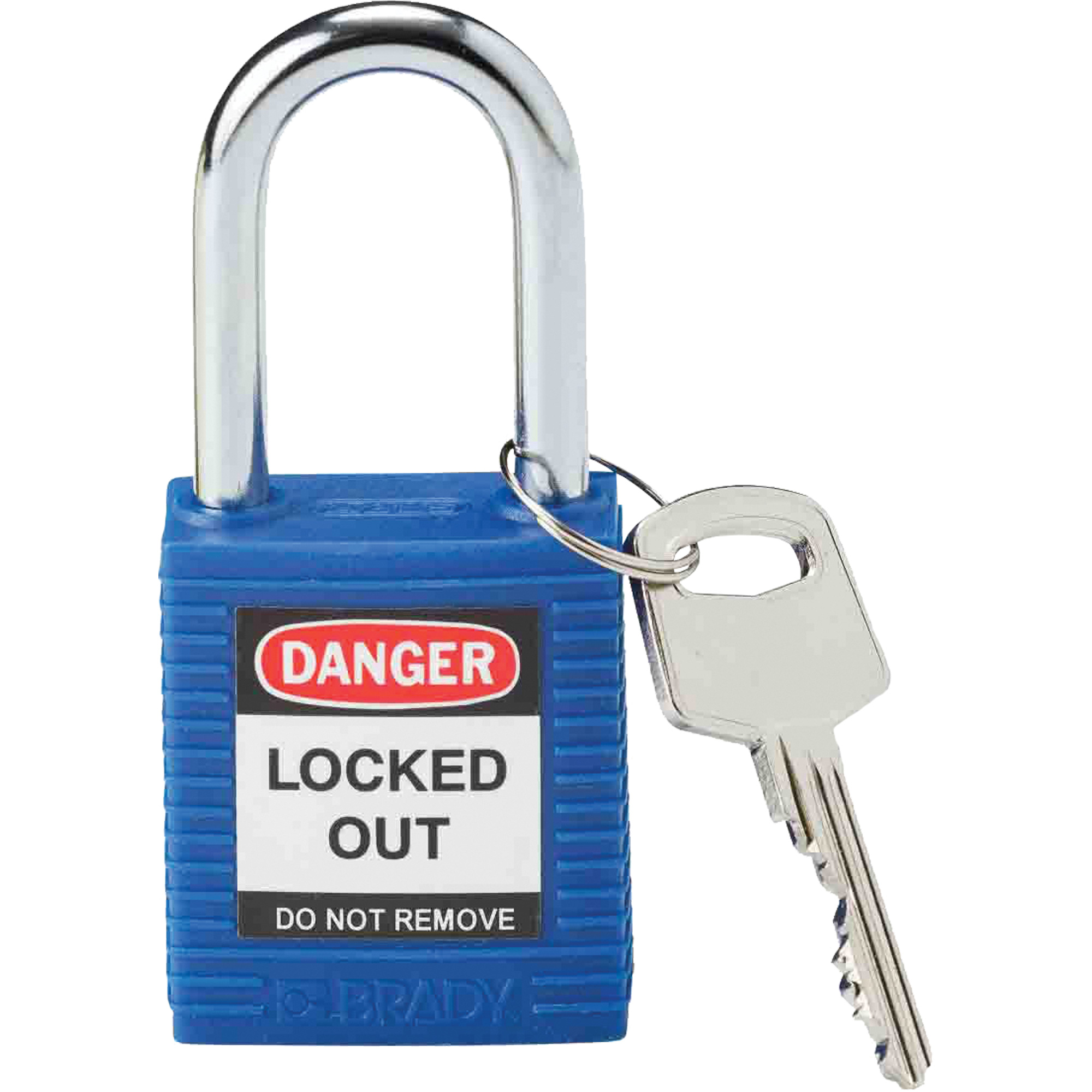 Cadenas de sécurité, Cadenas de sécurité, Clés différentes, Nylon, Largeur de 1-1/2"