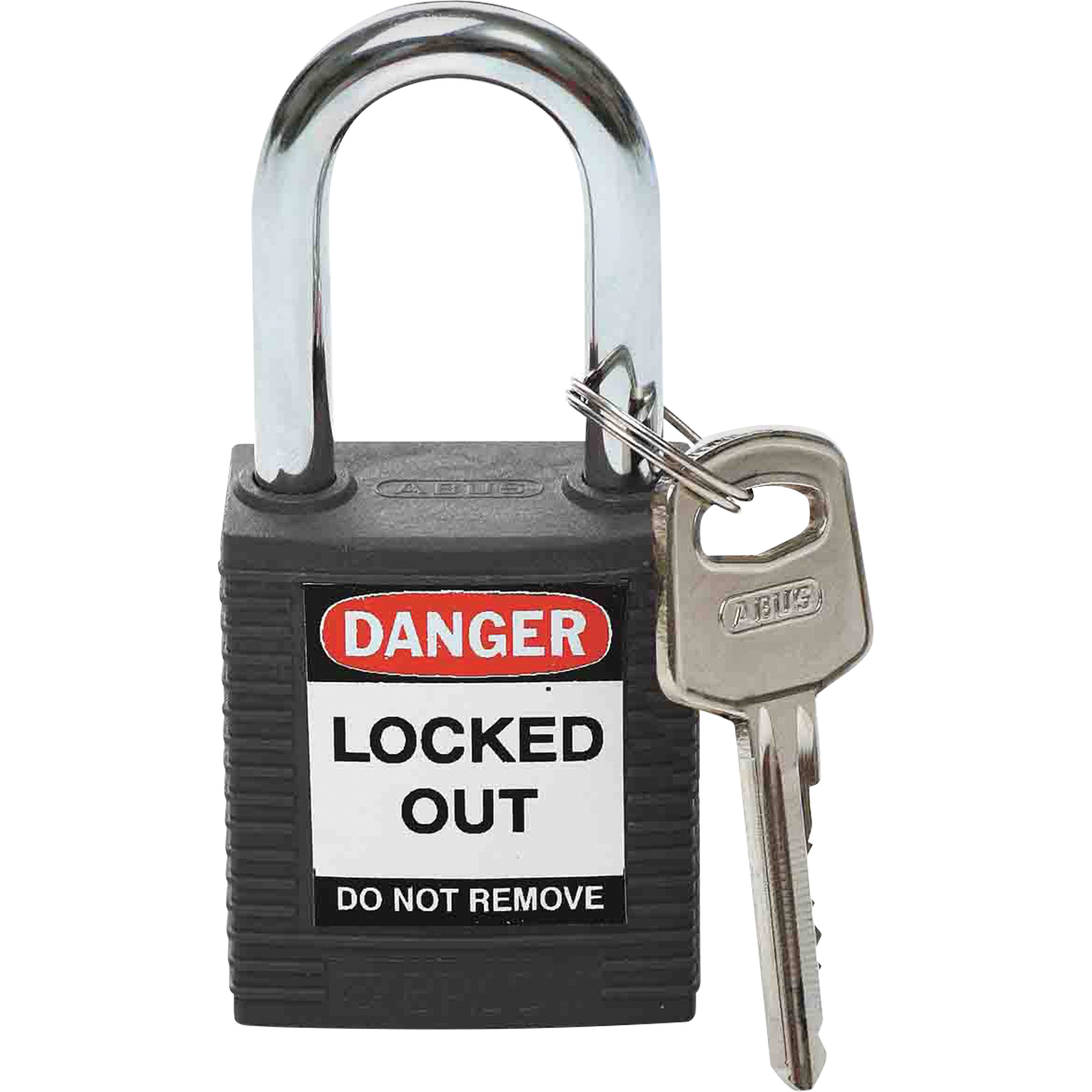 Cadenas de sécurité, Cadenas de sécurité, Clés différentes, Nylon, Largeur de 1-1/2"