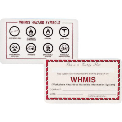 Cartes de portefeuille SIMDUT
