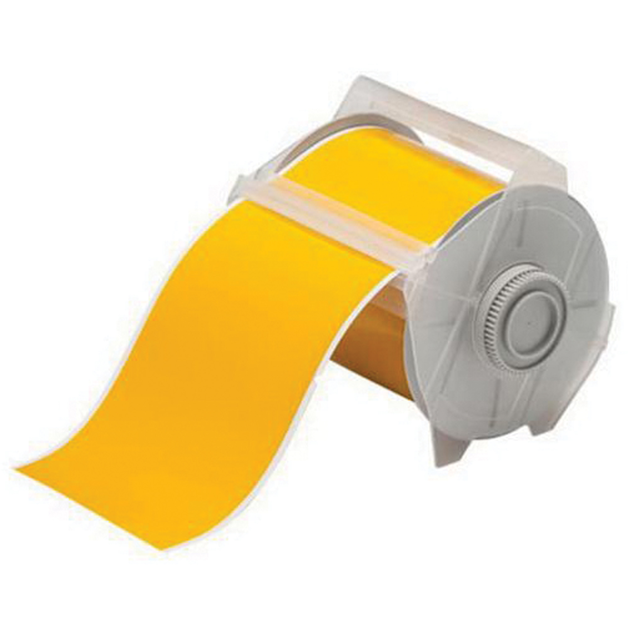 Cartouche d'étiquettes prédécoupées, 101 mm x 6-1/4", Jaune