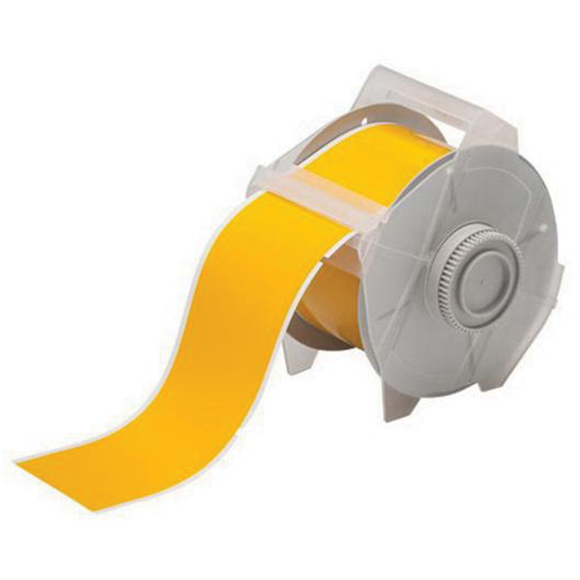 Cartouche d'étiquettes prédécoupées, 57 mm x 3-1/4", Jaune