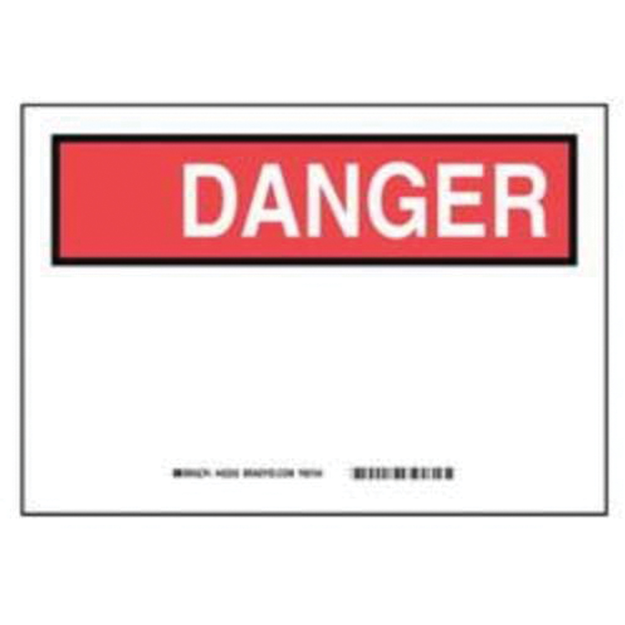 Enseigne «Danger», 7" x 10", Polyester, Anglais