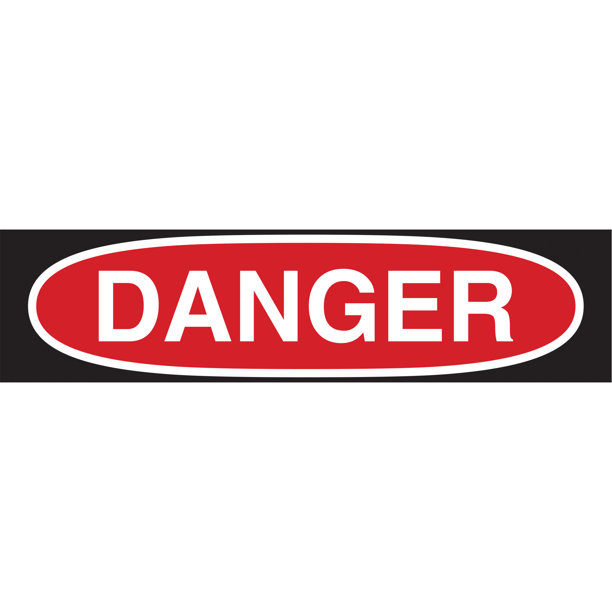 Enseigne «Danger», 10" x 14", Aluminium, Bilingue
