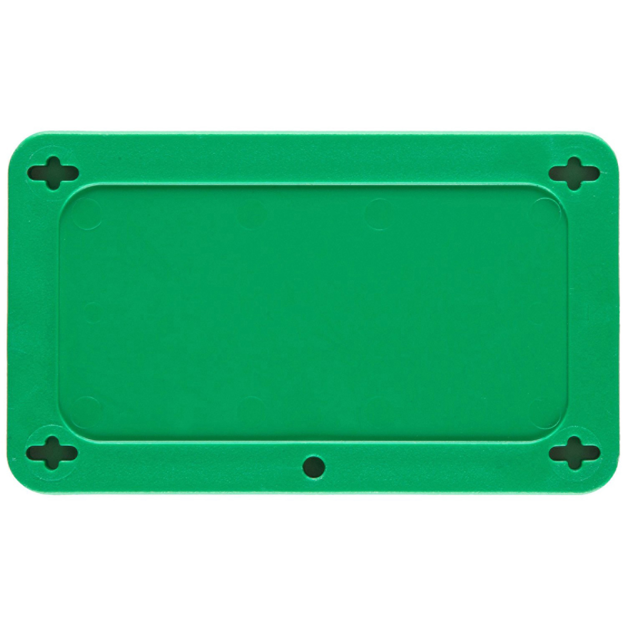 Étiquette vierge pour vanne, Plastique, 3-3/4" la x 2-1/4" h