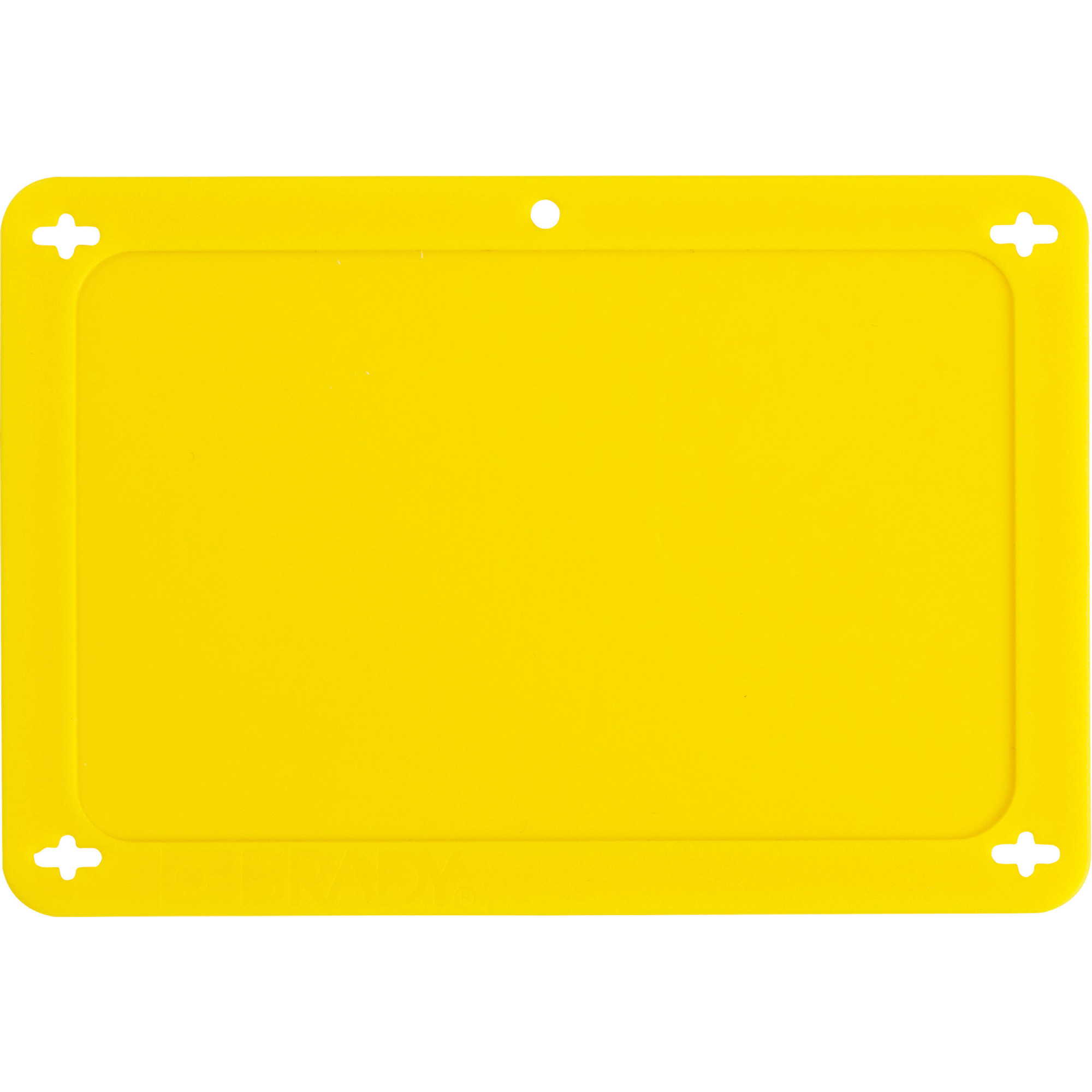 Étiquette vierge pour vanne, Plastique, 4-3/4" la x 3-1/4" h