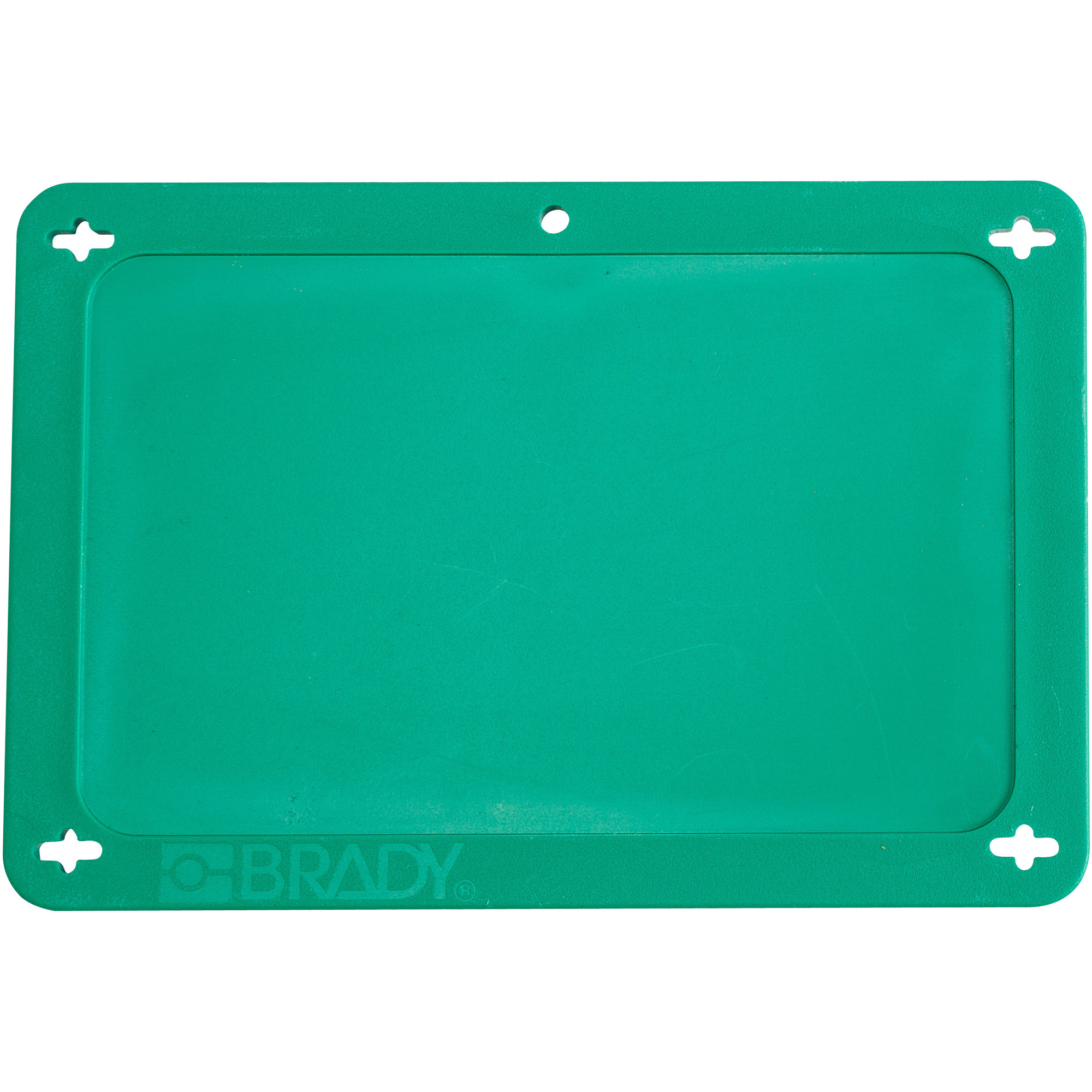 Étiquette vierge pour vanne, Plastique, 4-3/4" la x 3-1/4" h