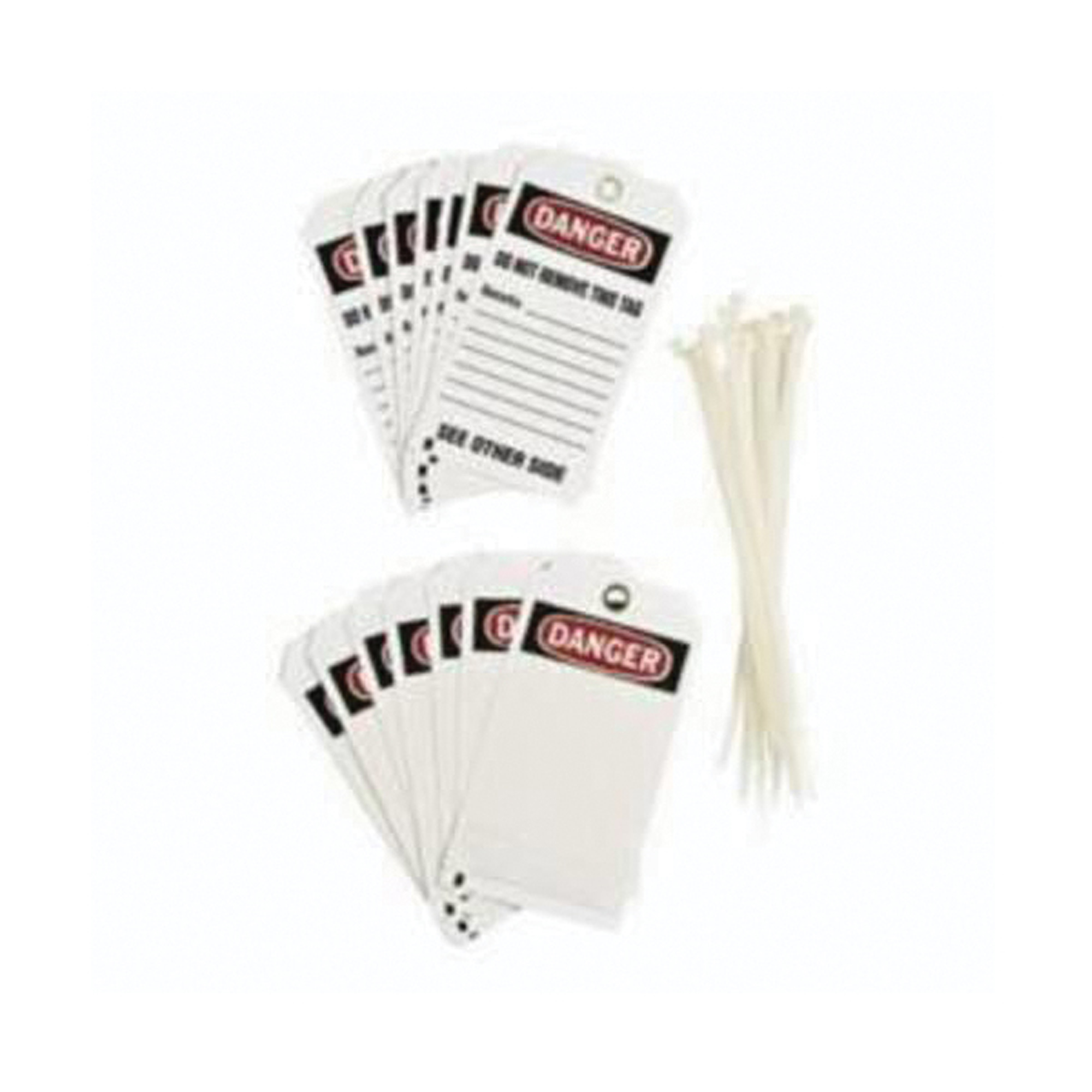 Étiquettes auto-plastifiantes pour la prévention des accidents, Polyester, 3" la x 5-3/4" h, Anglais
