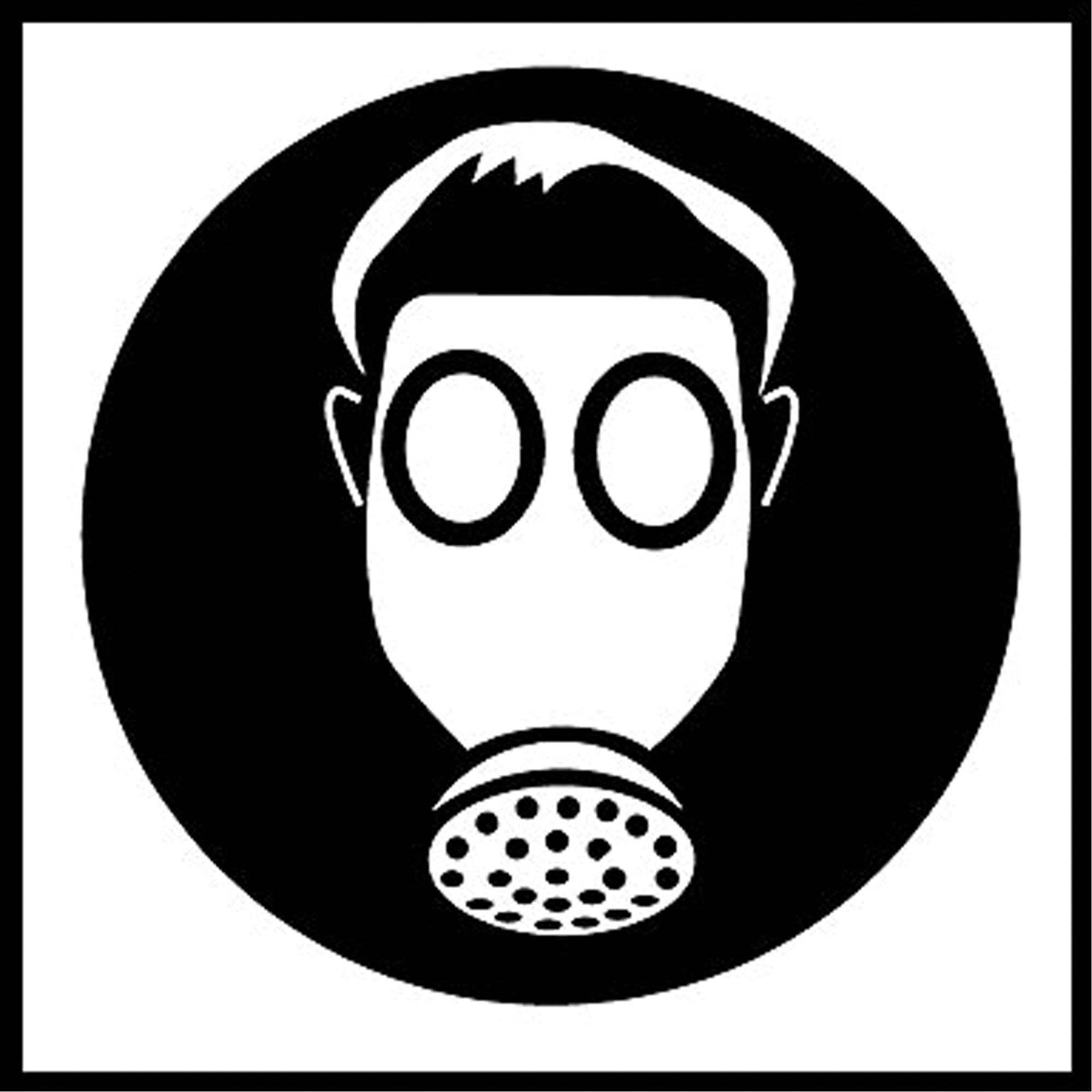 Étiquettes avec pictogramme Right to Know, Vinyle, Feuille, 5/8" lo x 3/4" la