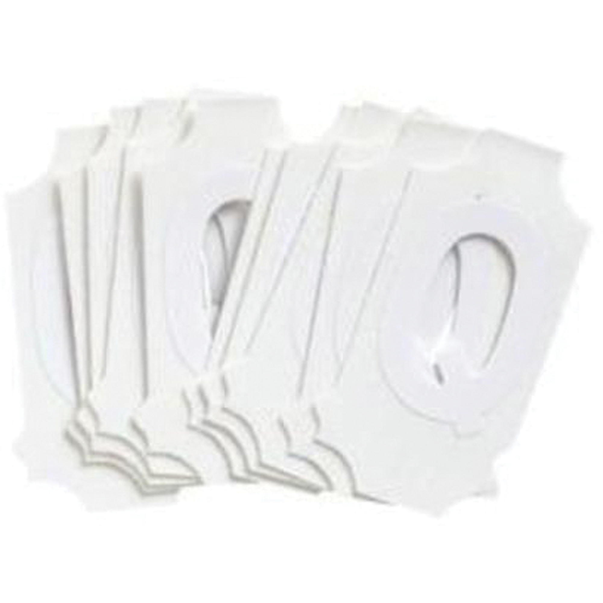 Étiquettes de lettres & chiffres gothiques individuels Quick-AlignMD, Q, 2" h, Blanc