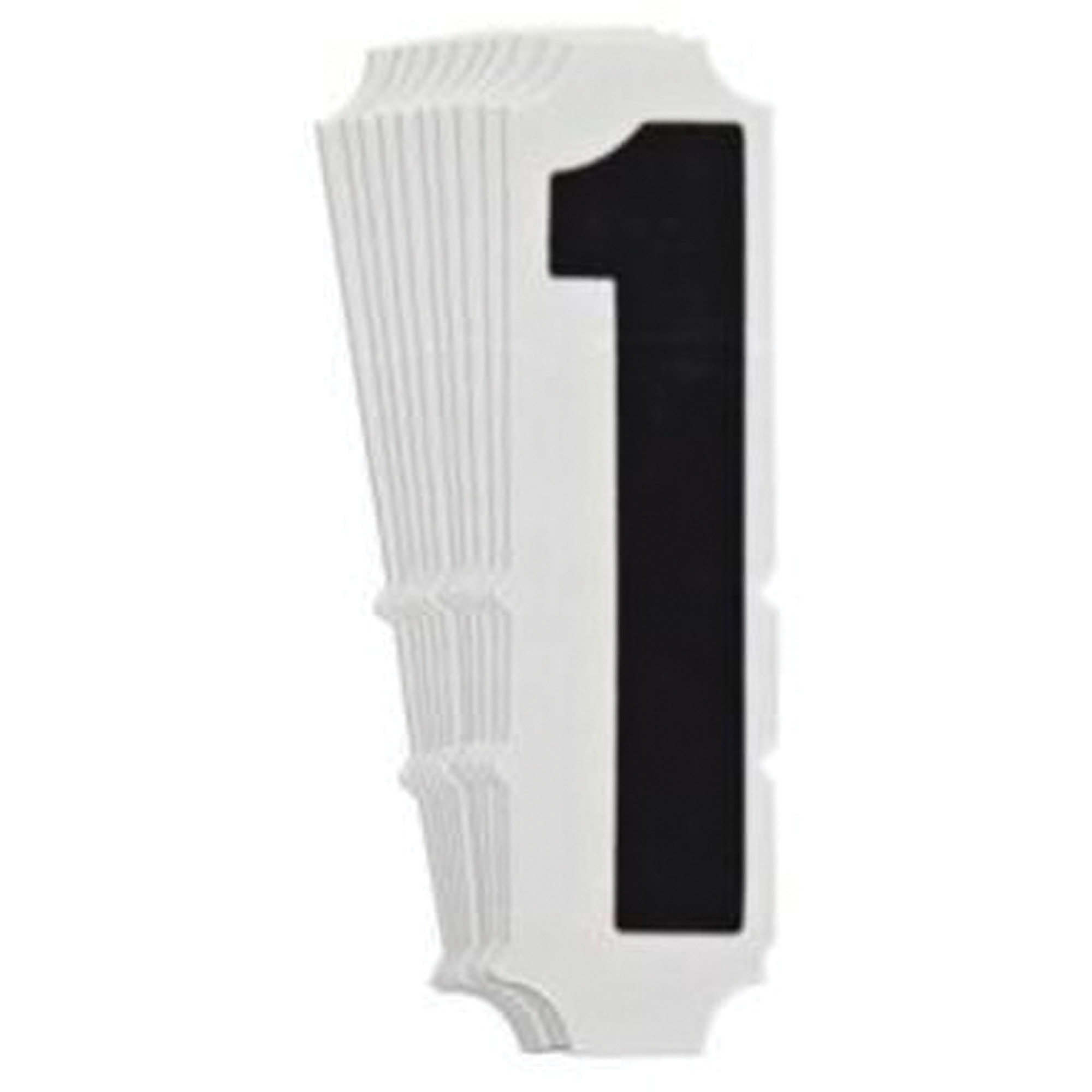 Étiquettes de lettres et chiffres gothiques individuels Quick-AlignMD, 1, 4" h, Noir