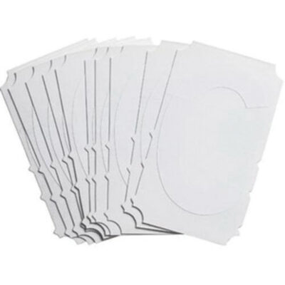 Étiquettes de lettres et chiffres gothiques individuels Quick-AlignMD, C, 3" h, Blanc