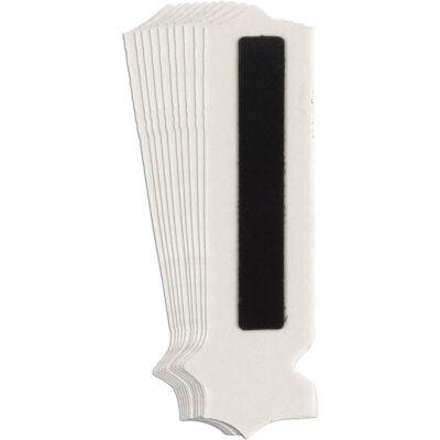 Étiquettes de lettres et chiffres gothiques individuels Quick-AlignMD, I, 1" h, Noir
