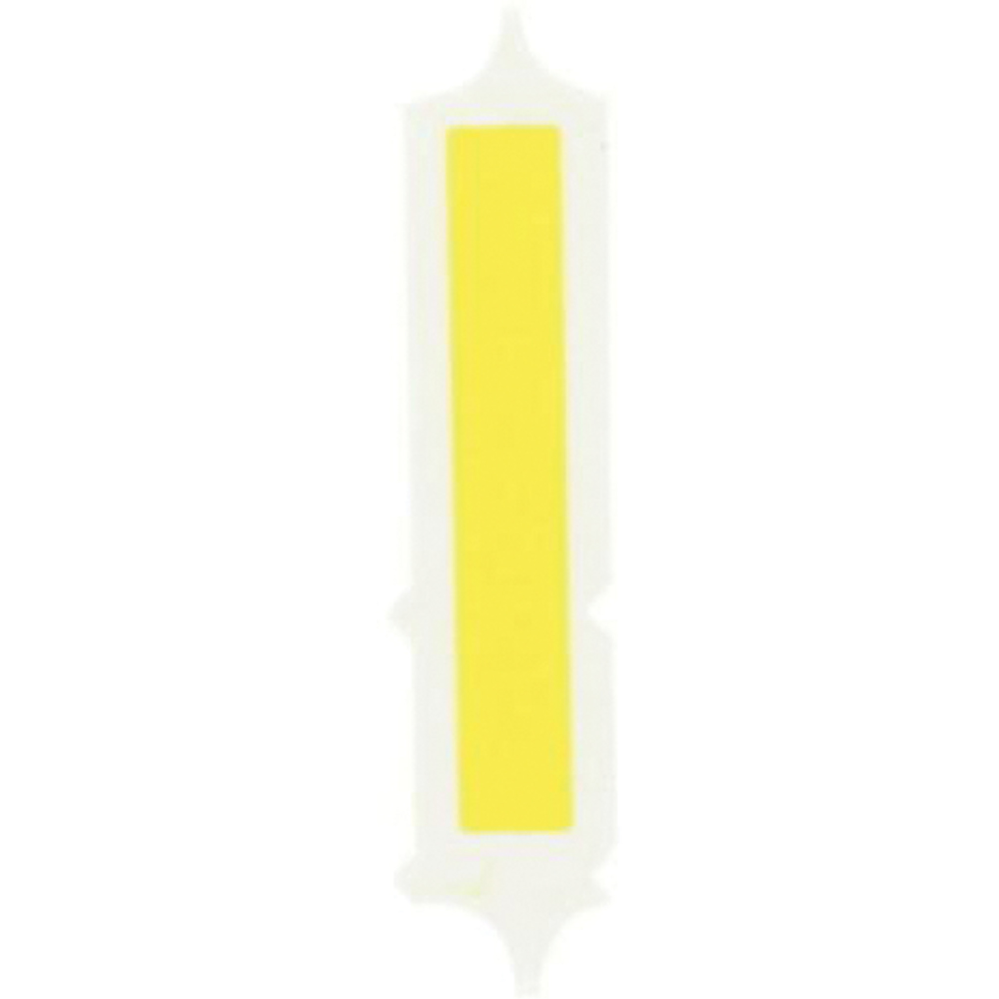Étiquettes de lettres et chiffres gothiques individuels Quick-AlignMD, I, 2" h, Jaune
