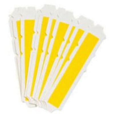 Étiquettes de lettres et chiffres gothiques individuels Quick-AlignMD, I, 3" h, Jaune