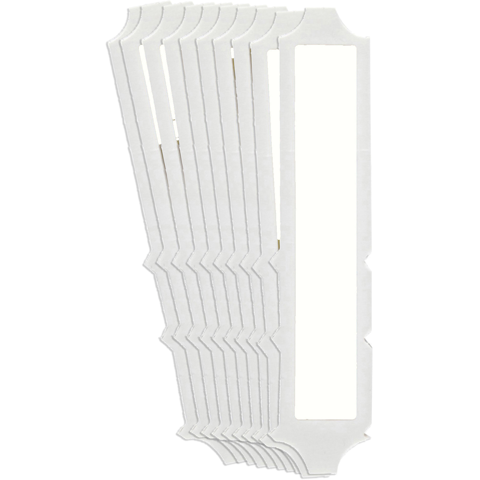 Étiquettes de lettres et chiffres gothiques individuels Quick-AlignMD, I, 6" h, Blanc