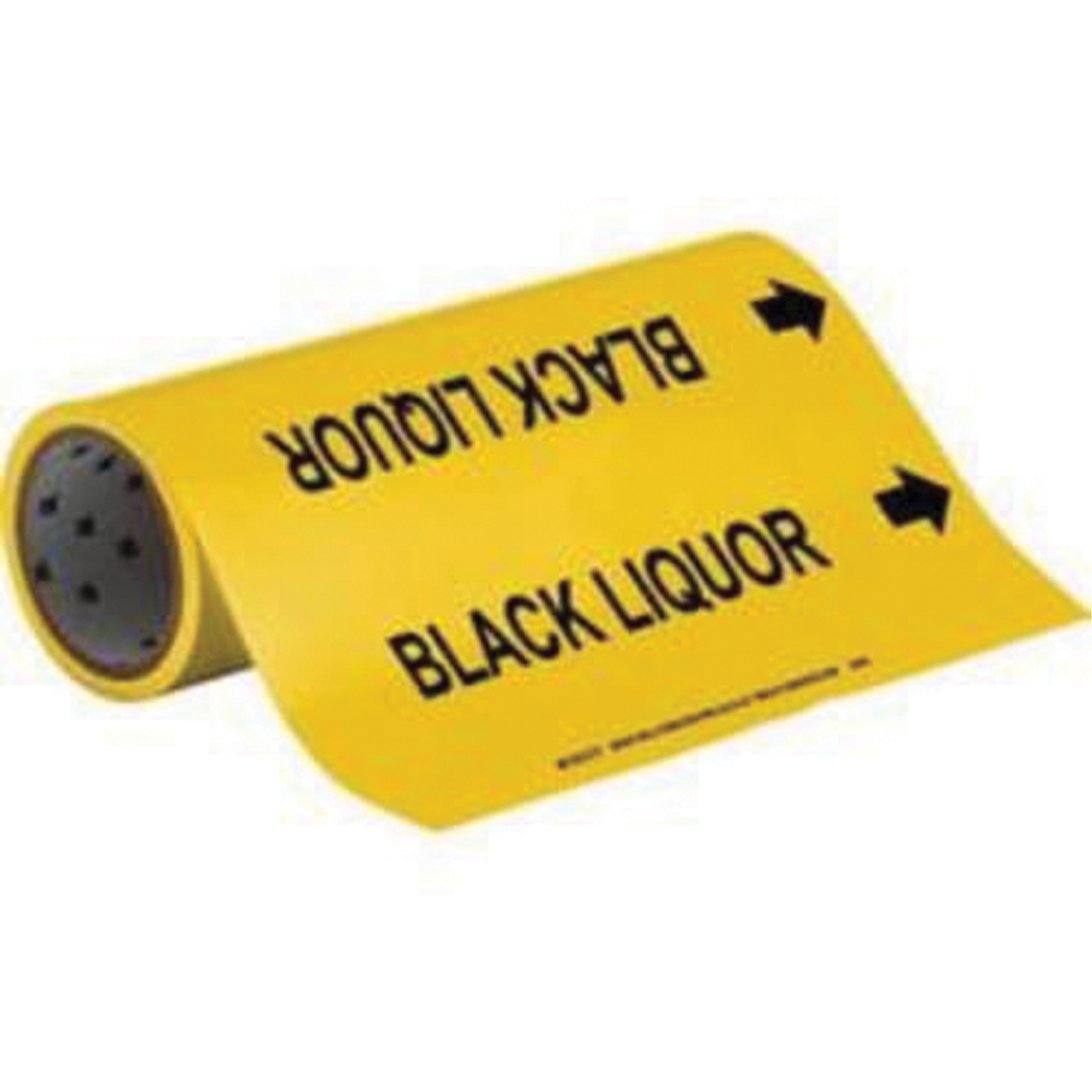 Étiquettes de lettres et chiffres individuels, 3, 3" h, Noir sur jaune