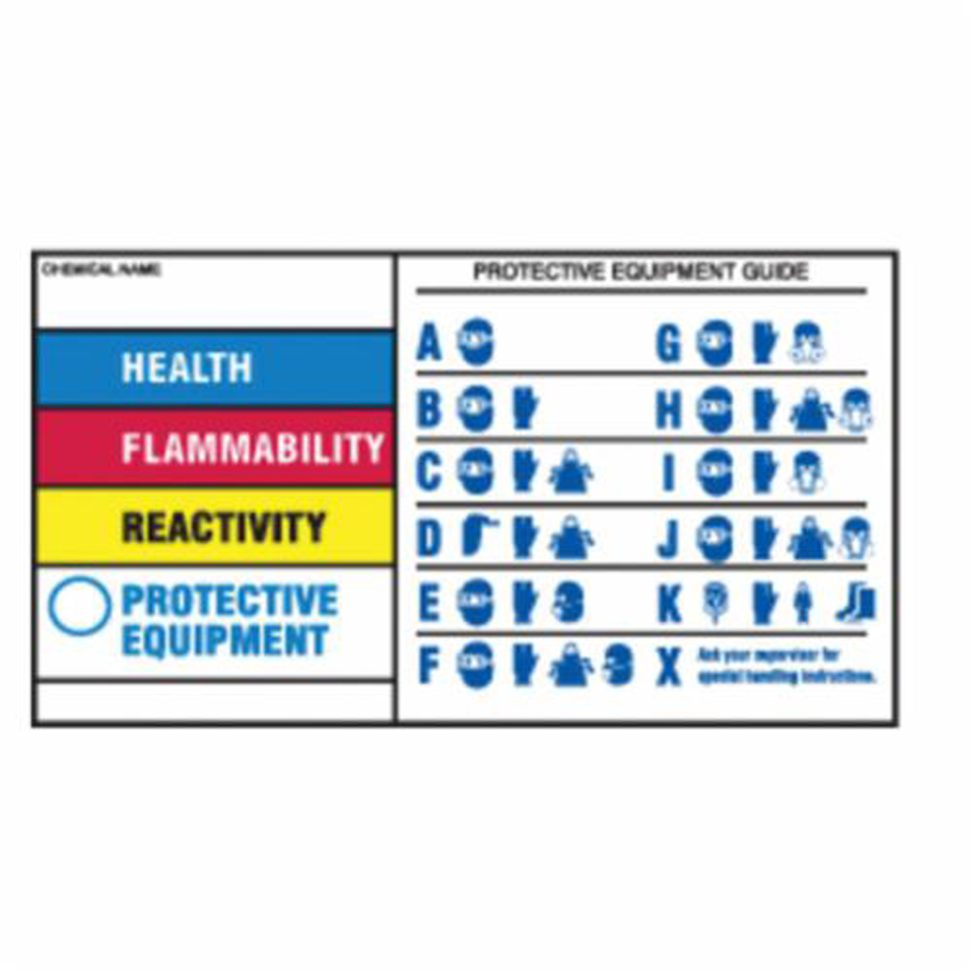 Étiquettes de protection pour équipement, Polyester, Feuille, 5" lo x 3" la