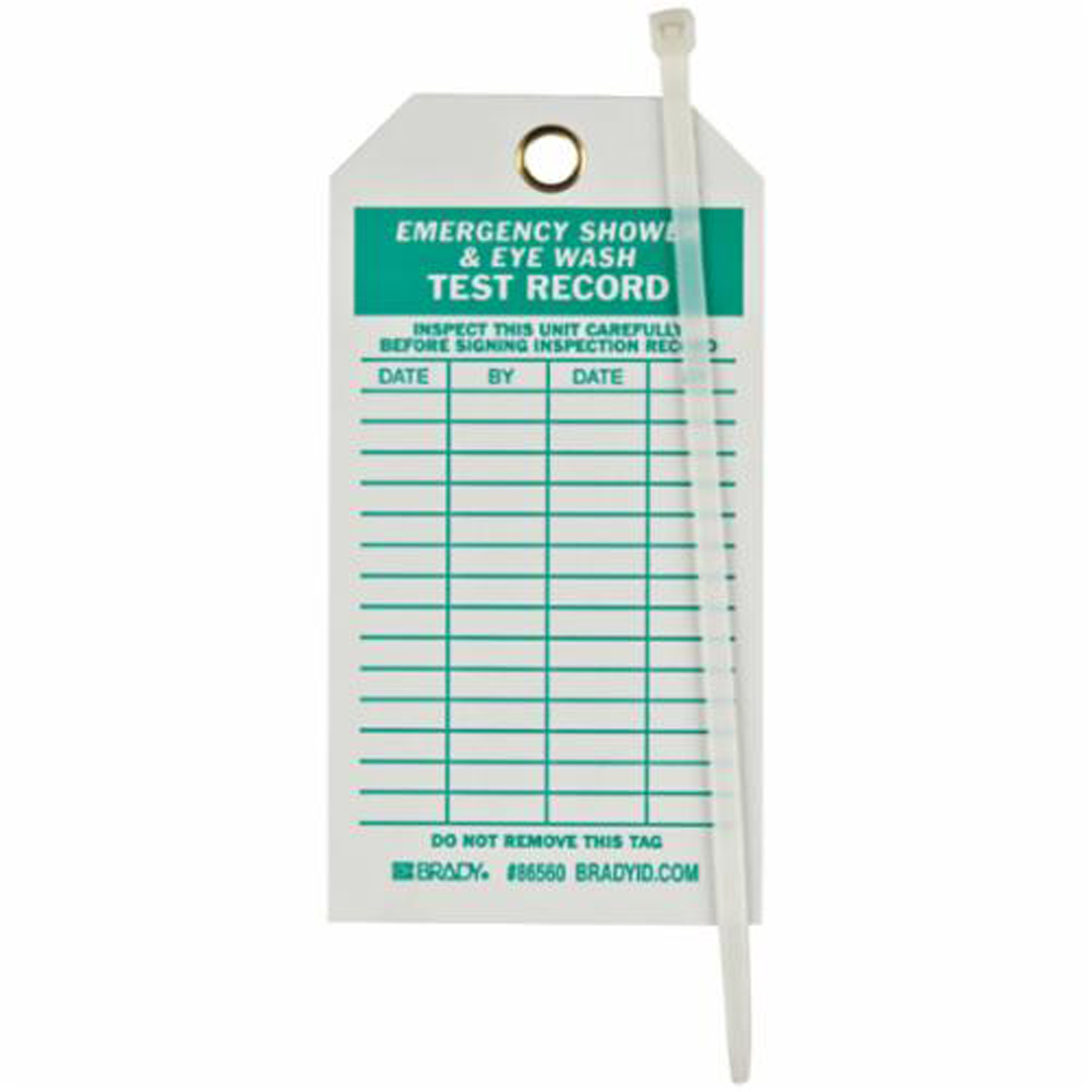 Étiquettes de rapport d'inspection, Polyester, 3" la x 5-3/4" h, Anglais