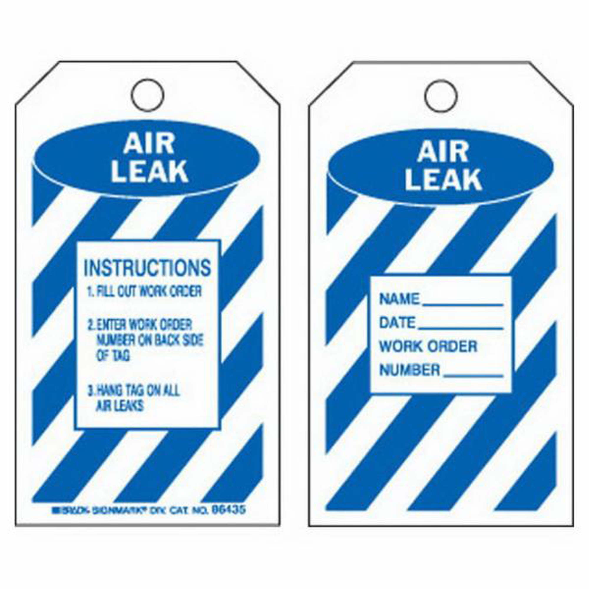 Étiquettes de rapport d'inspection, Polyester, 3" la x 5-3/4" h, Anglais