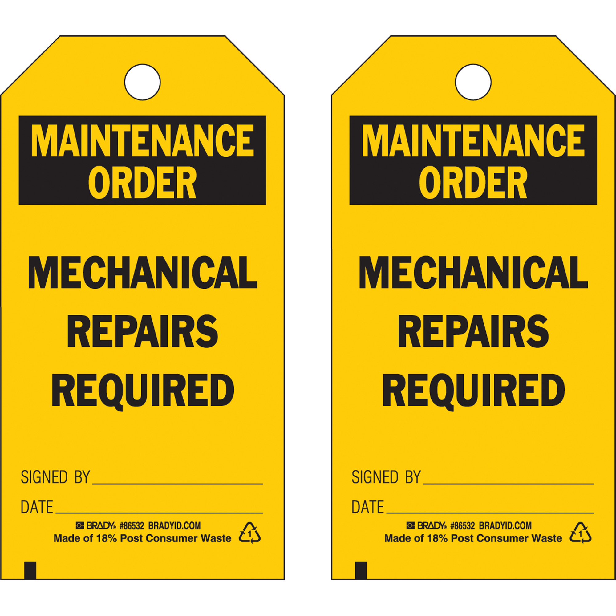 Étiquettes de sécurité, Plastique, 3" la x 5-3/4" h, Anglais