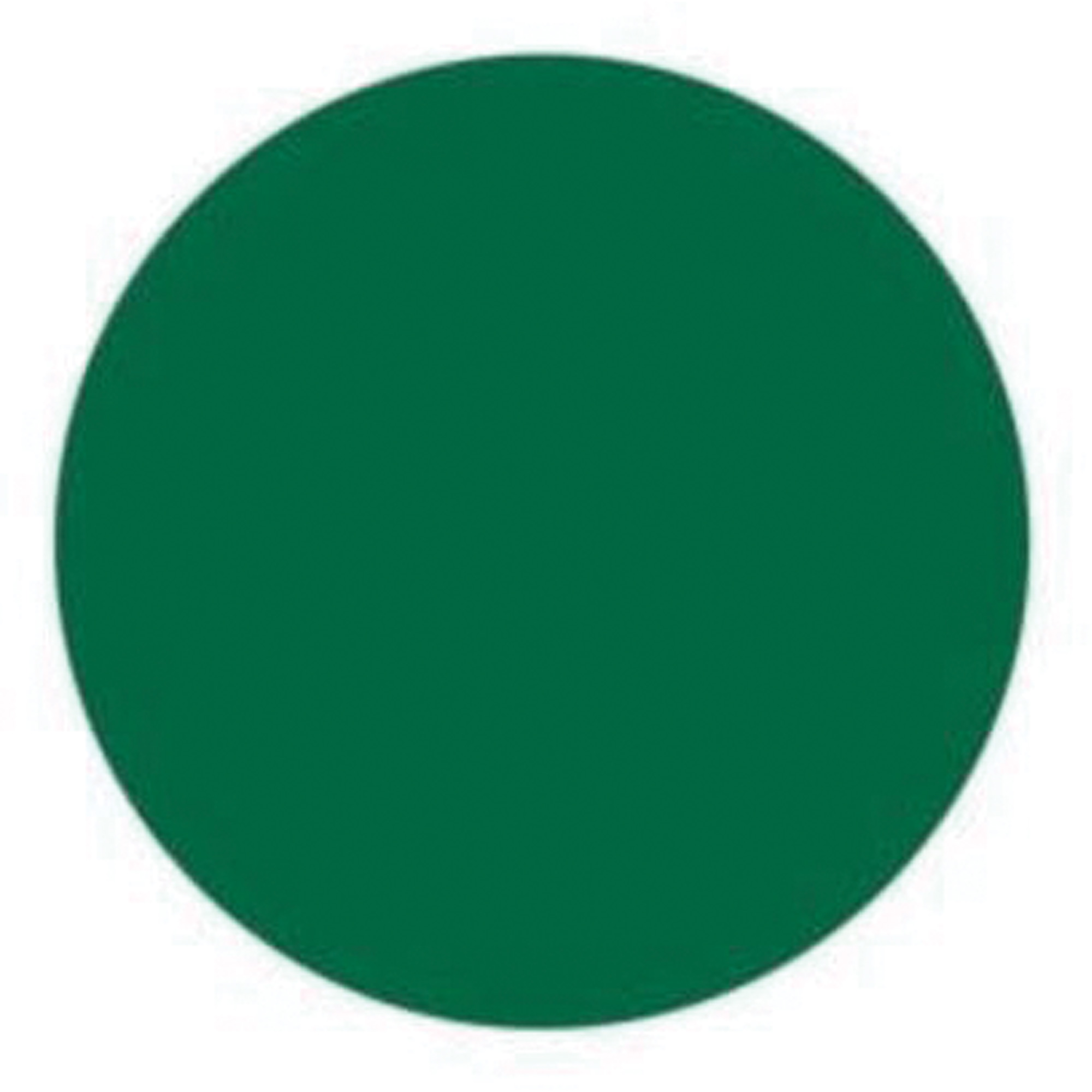 Étiquettes rondes inscriptibles, Cercle, 1,5" lo x 1,5" la, Vert