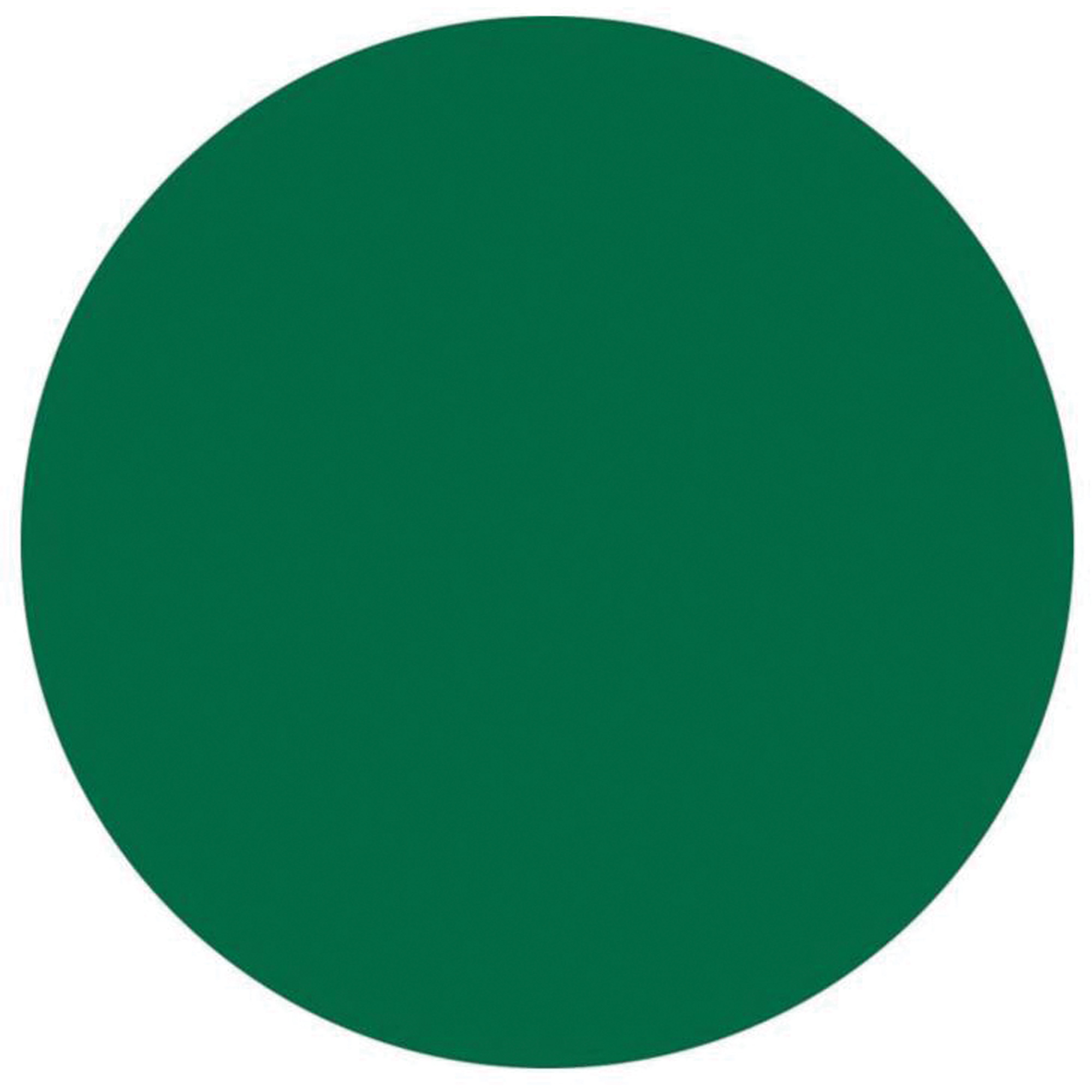 Étiquettes rondes inscriptibles, Cercle, 3" lo x 3" la, Vert